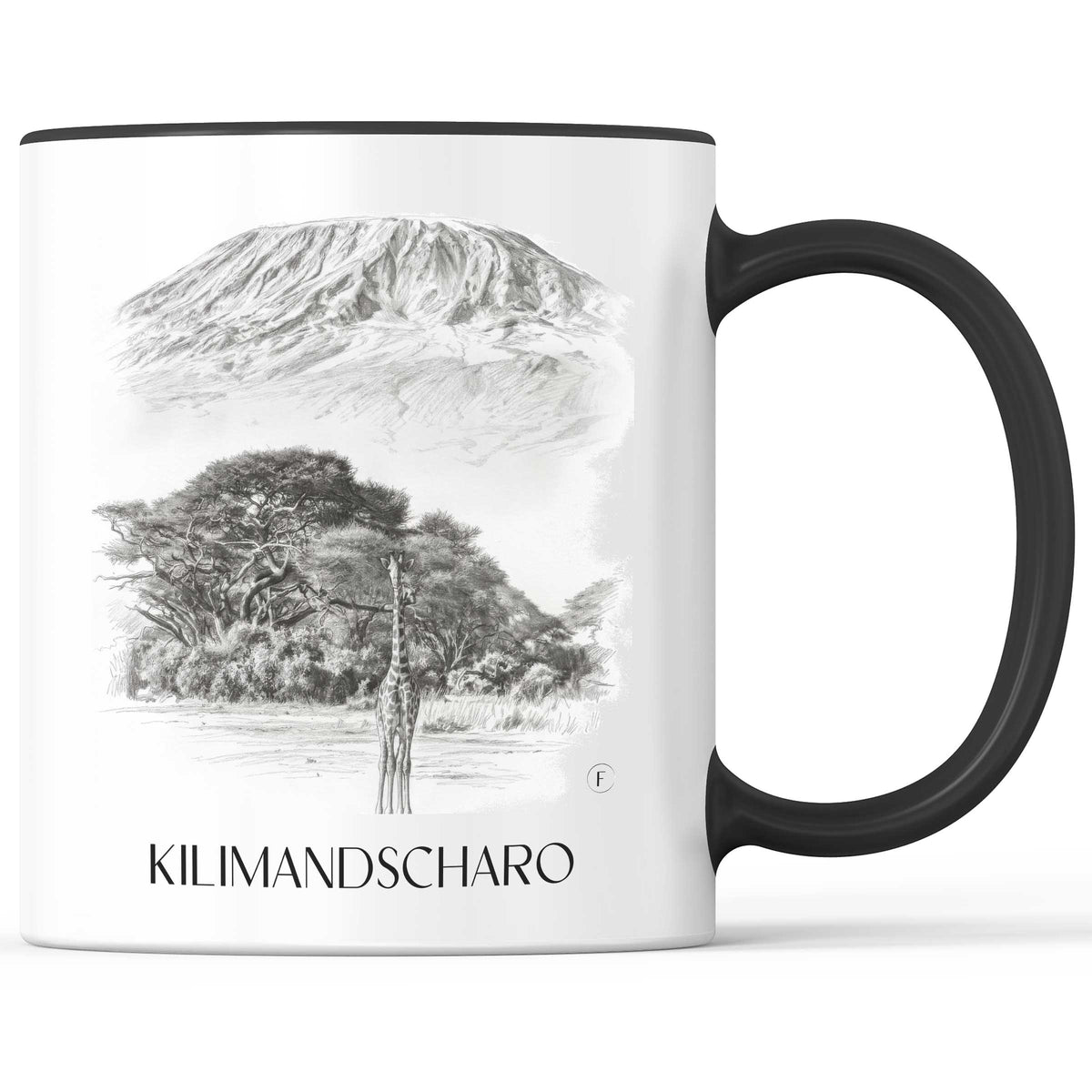 kilimandscharo-tansania-kaffeebecher-bleistift-zeichnung-drawing