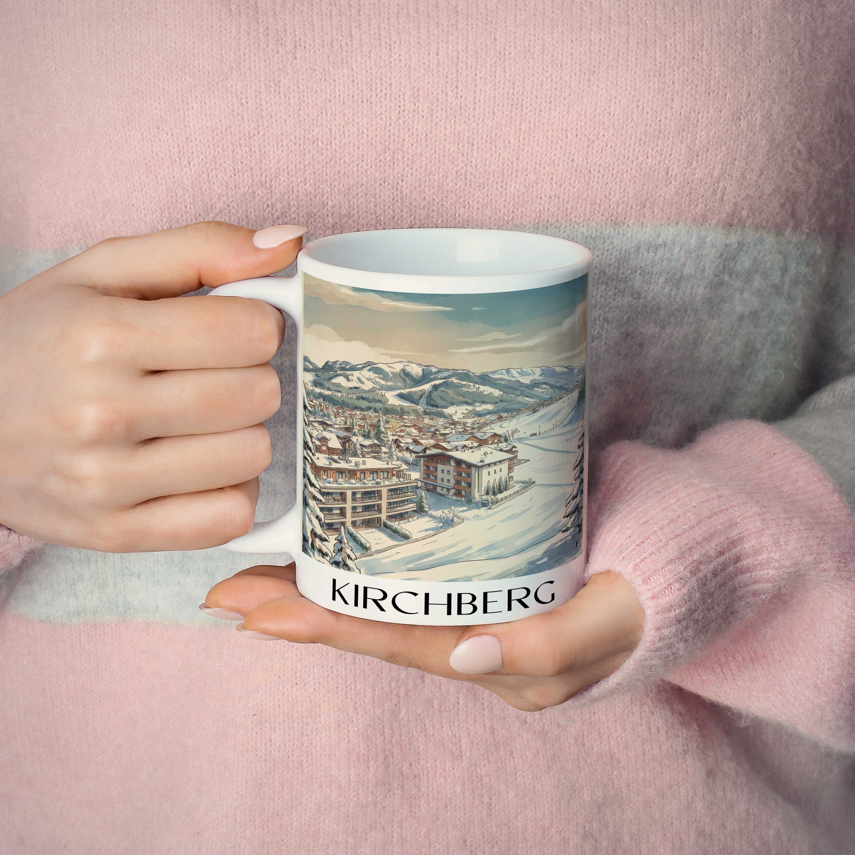 kirchberg-tirol-österreich-und-österreich-kaffeebecher-aquarell