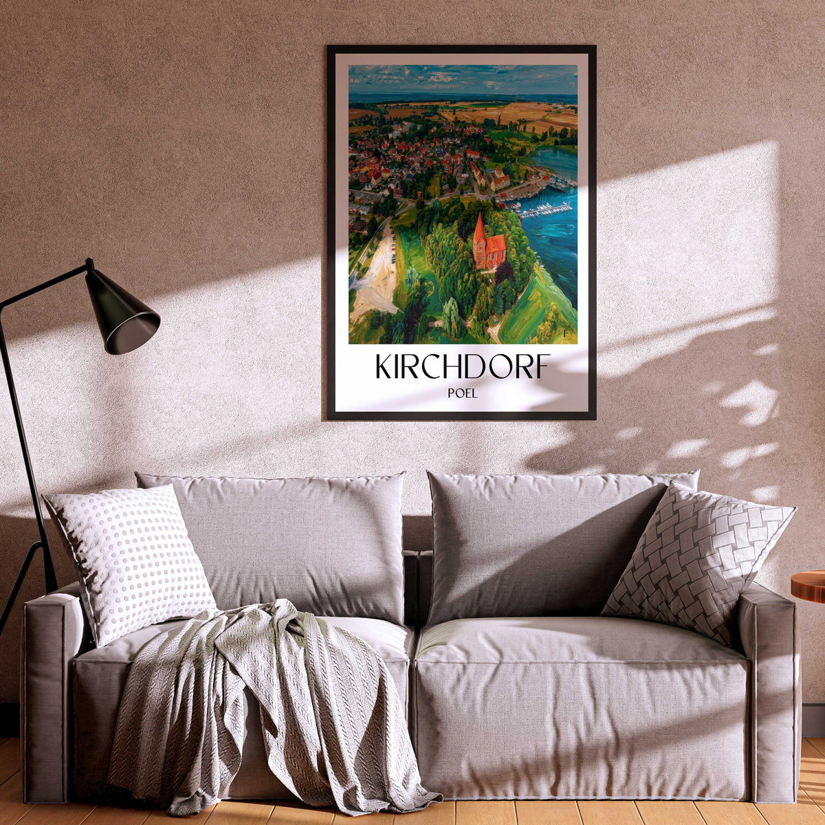 kirchdorf-poel-deutschland-poster-oil-painting-oelgemaelde