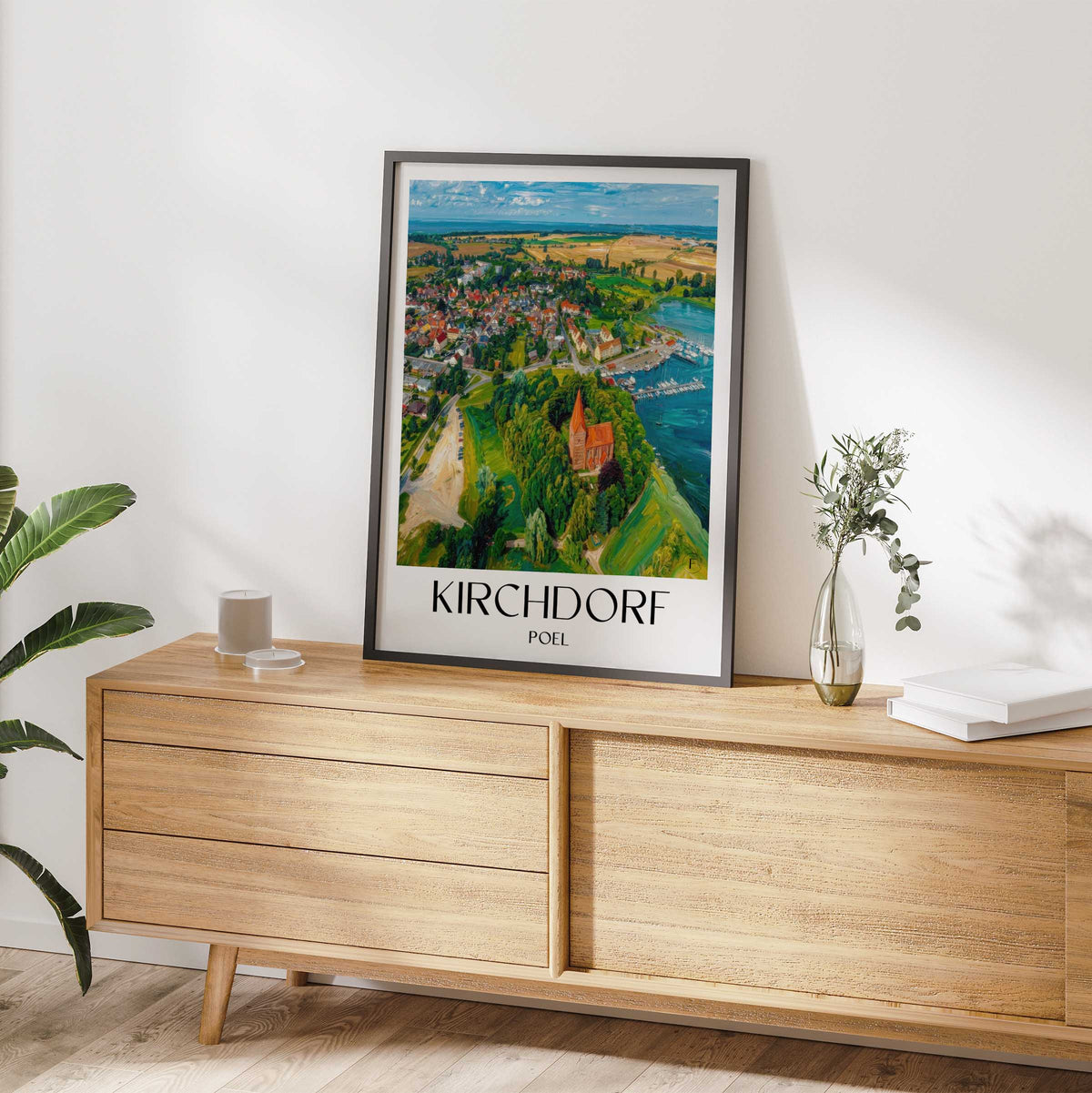 kirchdorf-poel-deutschland-poster-oil-painting-oelgemaelde