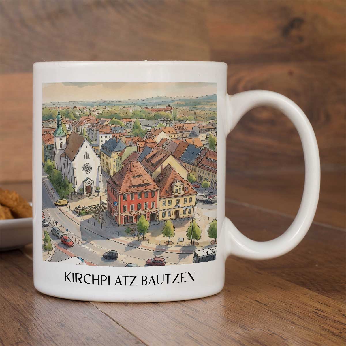 kirchplatz-bautzen-deutschland-kaffeebecher-aquarell