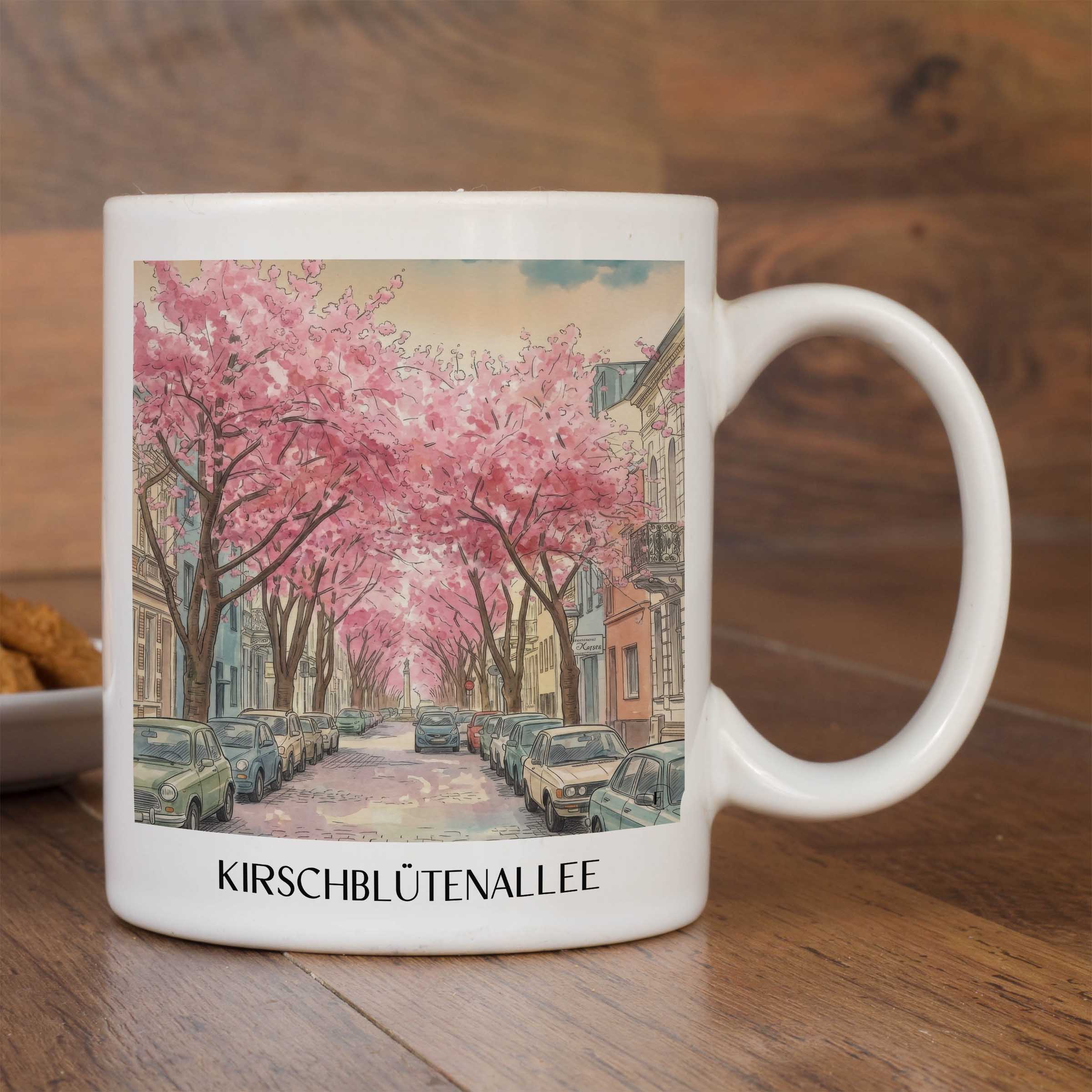 kirschblütenallee-bonn-deutschland-kaffeebecher-aquarell