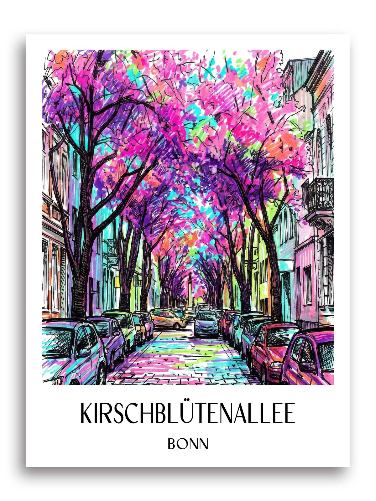 kirschblütenallee-bonn-deutschland-poster-graffiti