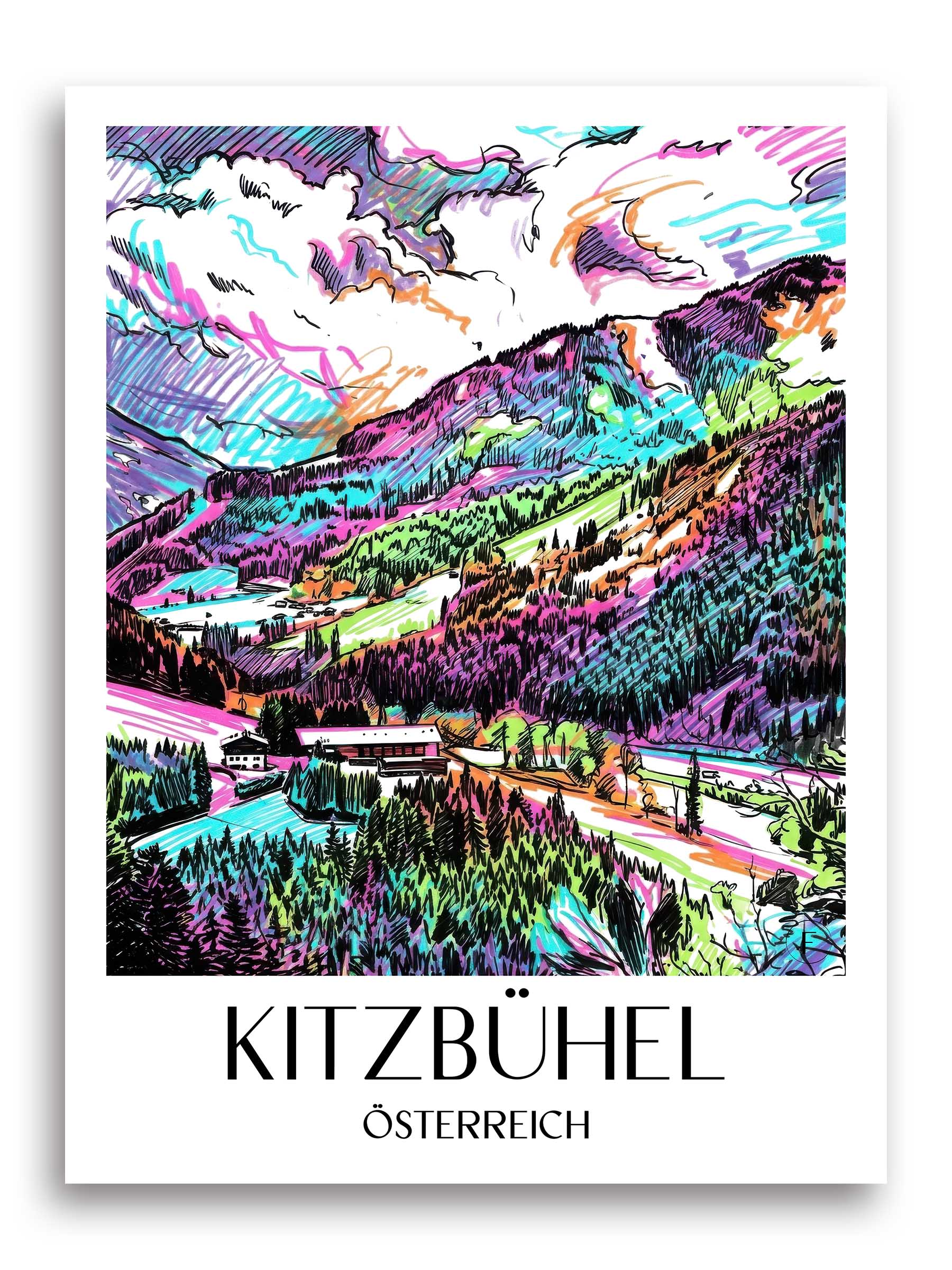kitzbühel-österreich-poster-graffiti