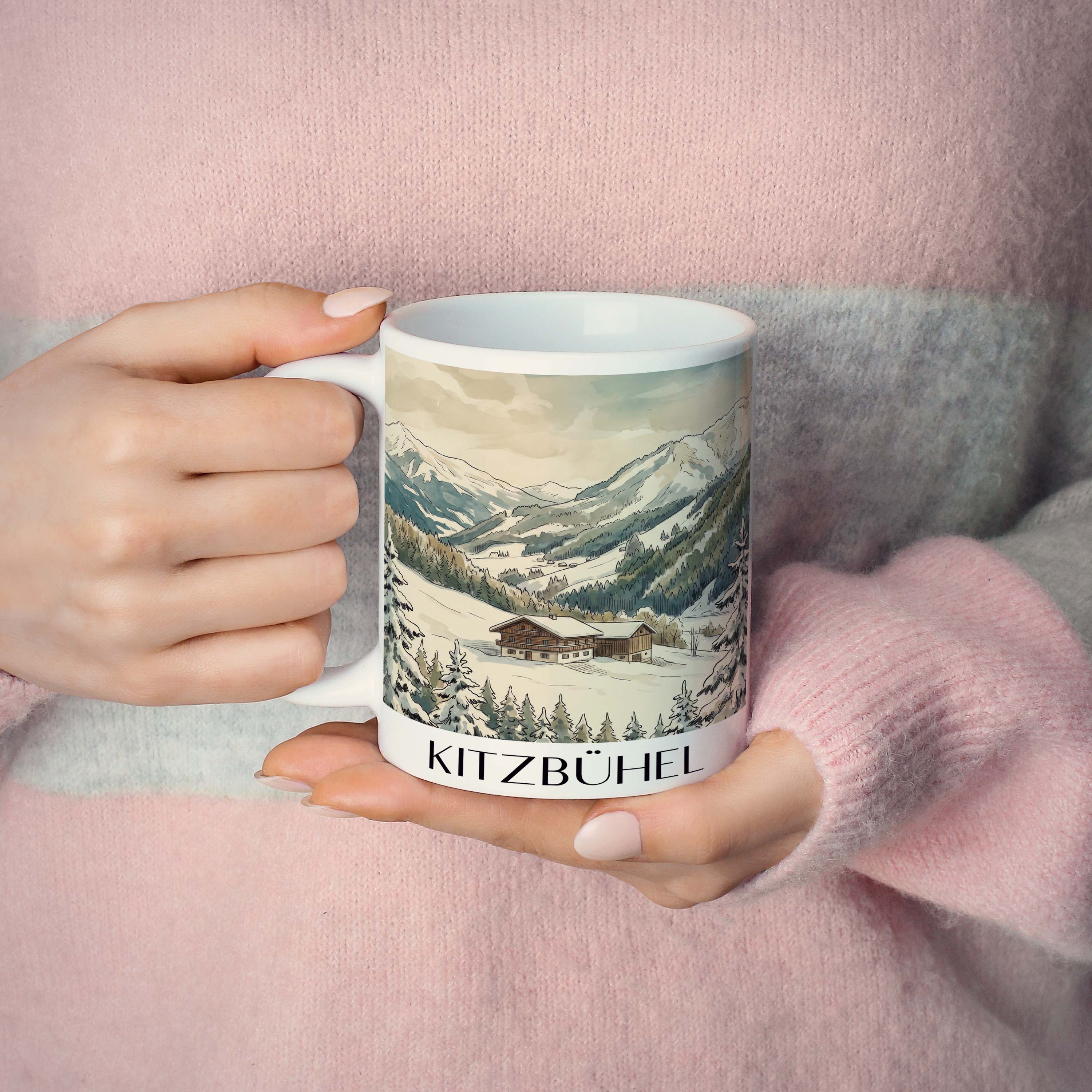 kitzbühel-österreich-kaffeebecher-aquarell
