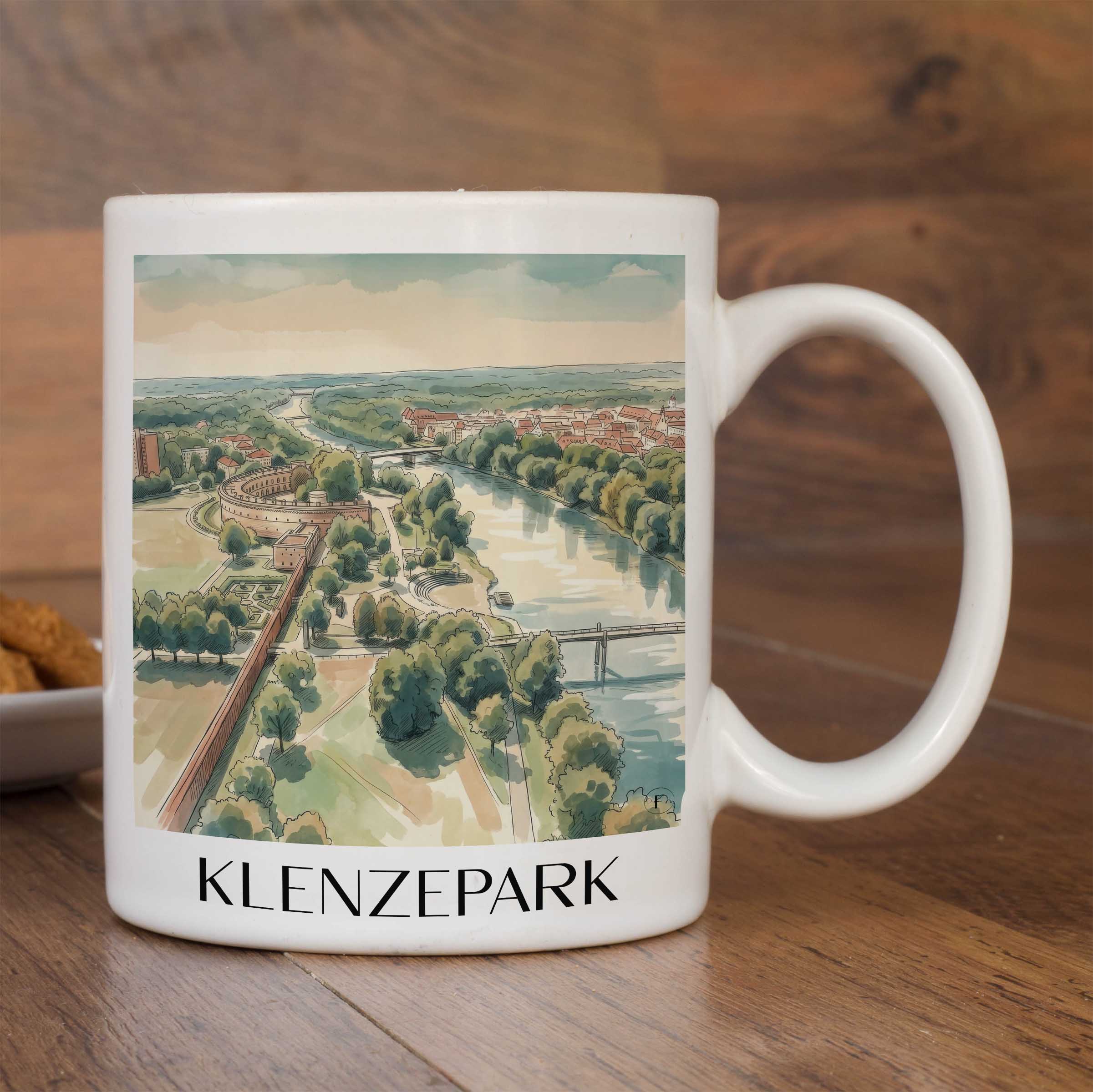 klenzepark-ingolstadt-deutschland-kaffeebecher-aquarell