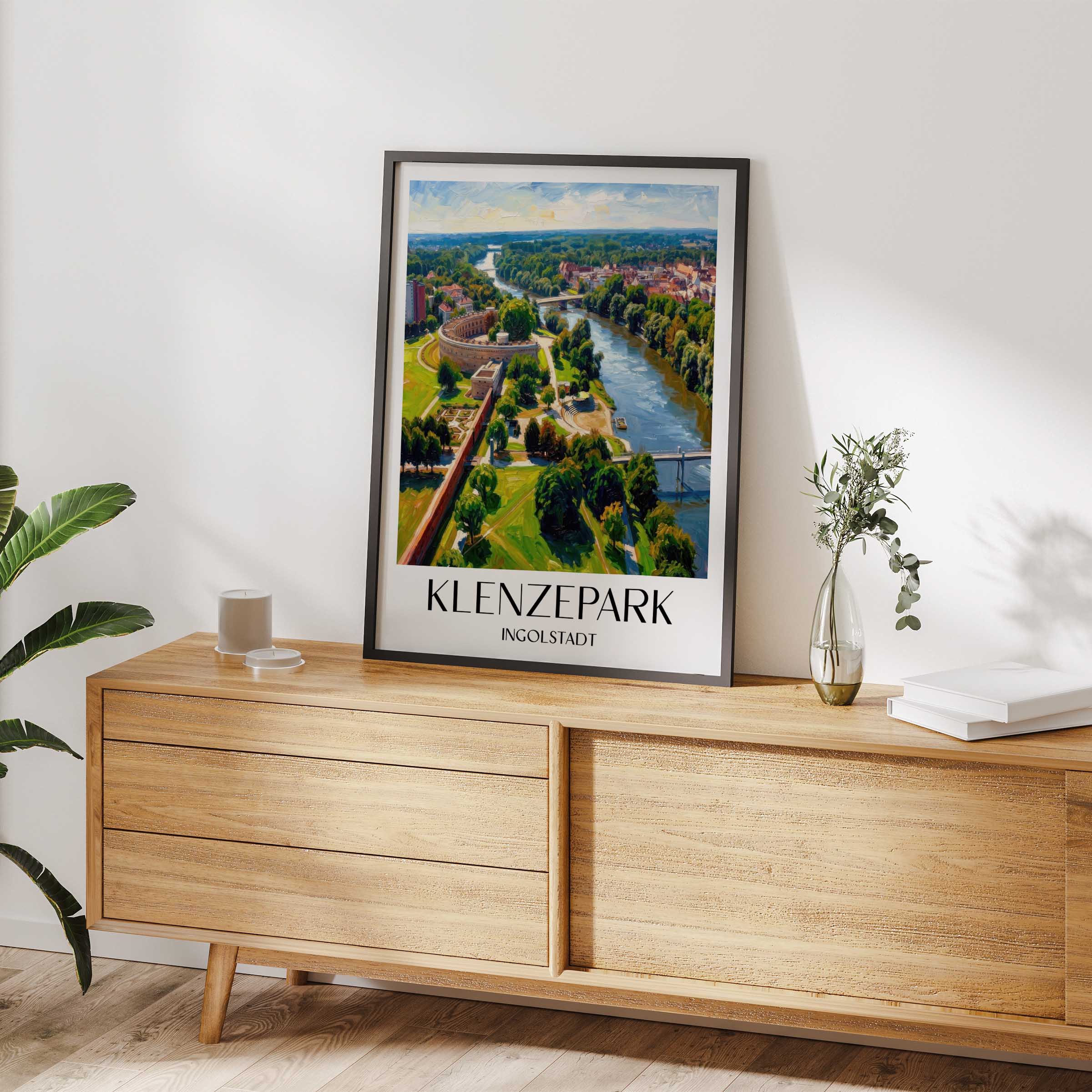 klenzepark-ingolstadt-deutschland-poster-oil-painting-oelgemaelde