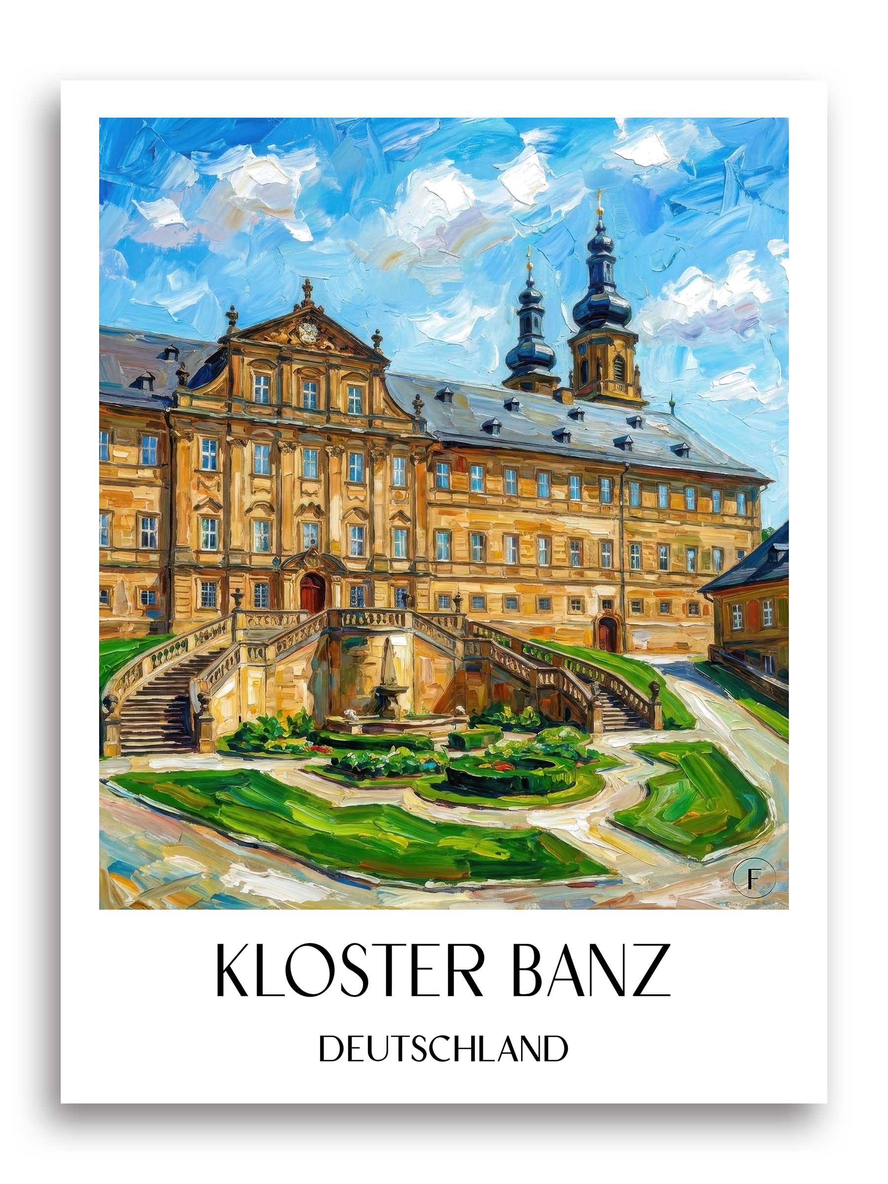 kloster-banz-deutschland-poster-oil-painting-oelgemaelde