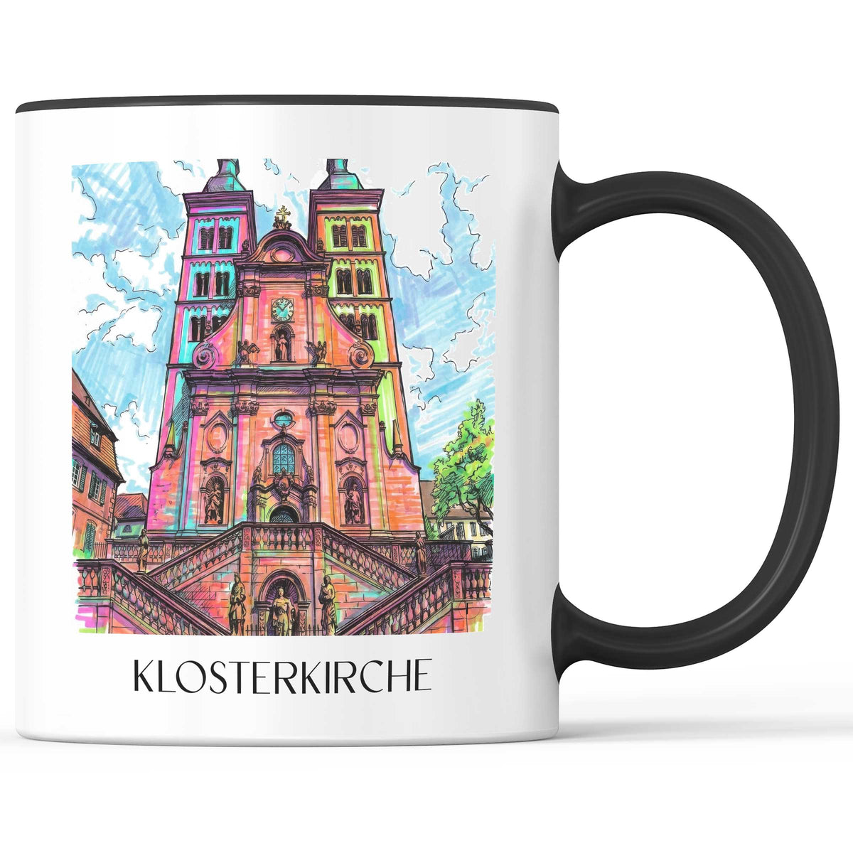 klosterkirche--amorbach-deutschland-kaffeebecher-graffiti