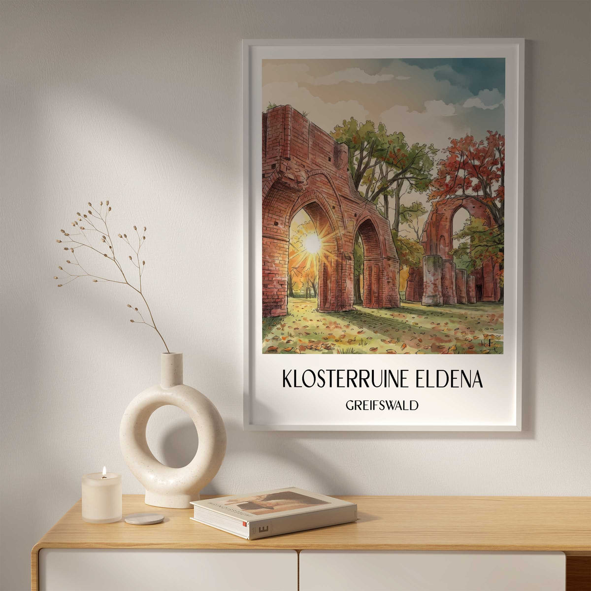 klosterruine-eldena-greifswald-deutschland-poster-aquarell