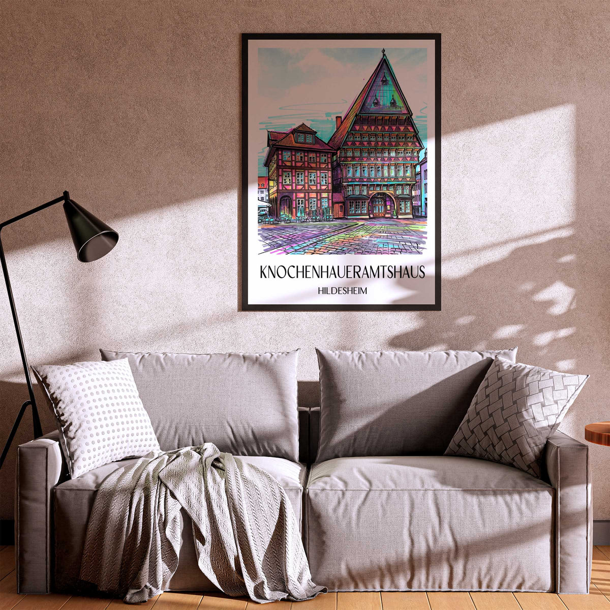 knochenhaueramtshaus-hildesheim-deutschland-poster-graffiti