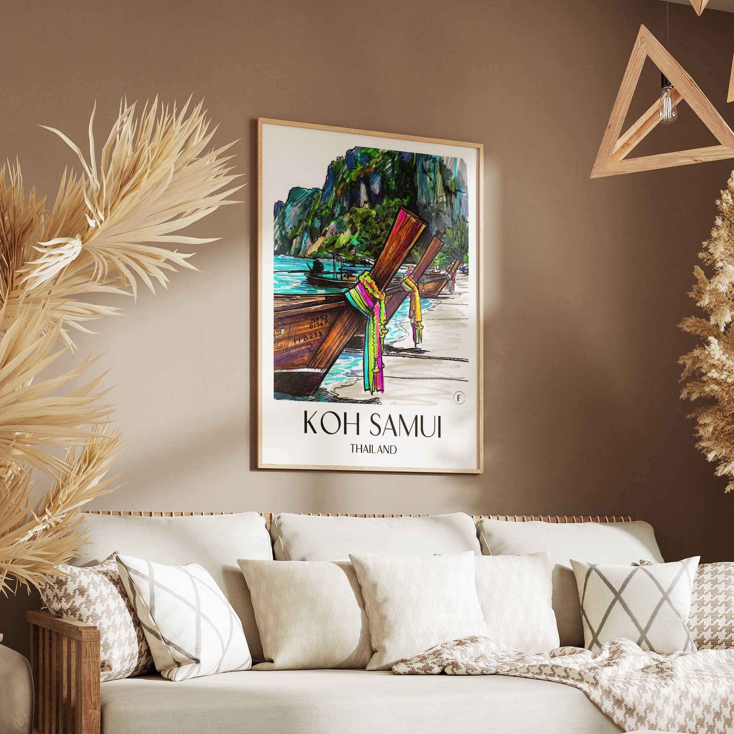 koh-samui-thailand-poster-graffiti