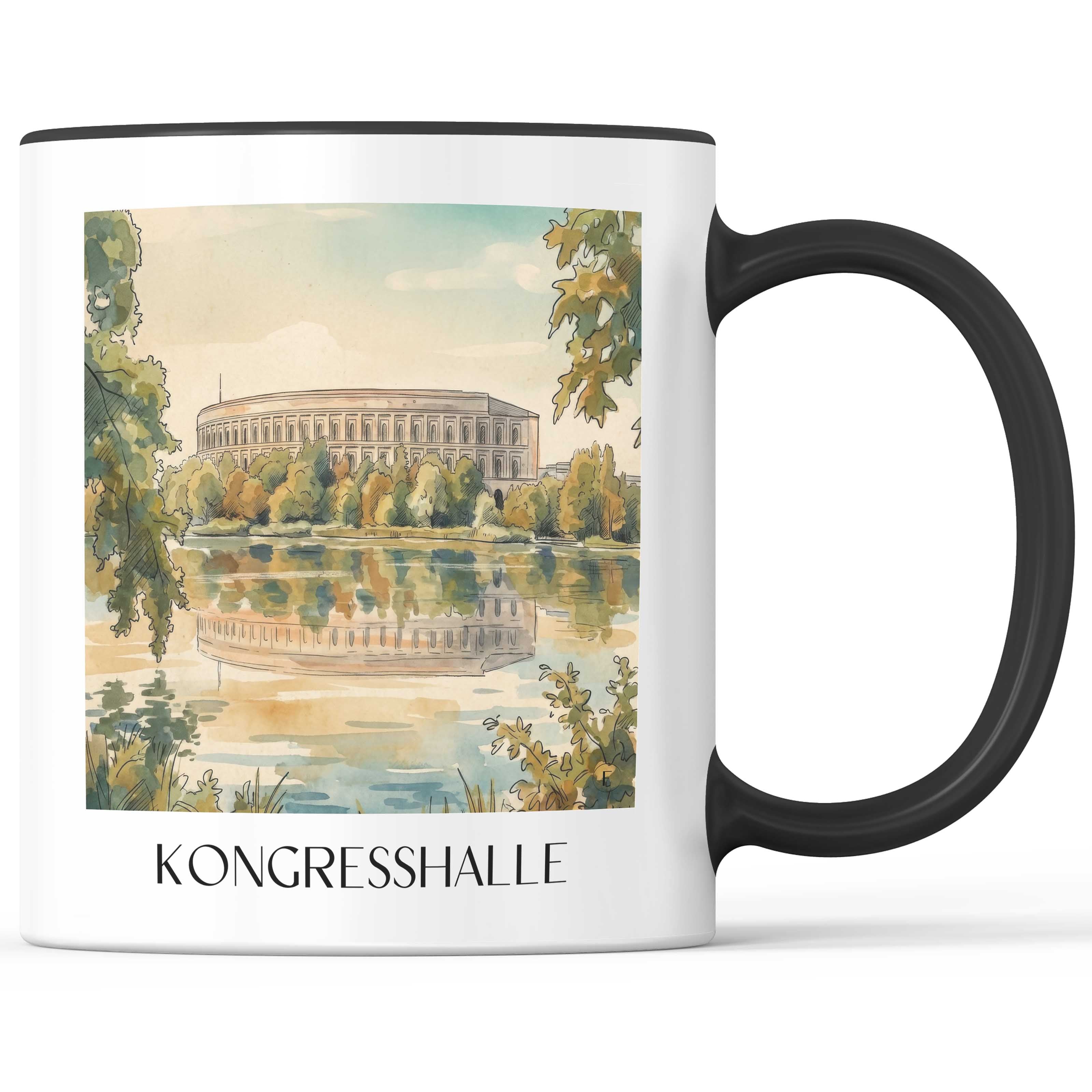 kongresshalle-nürnberg-deutschland-kaffeebecher-aquarell