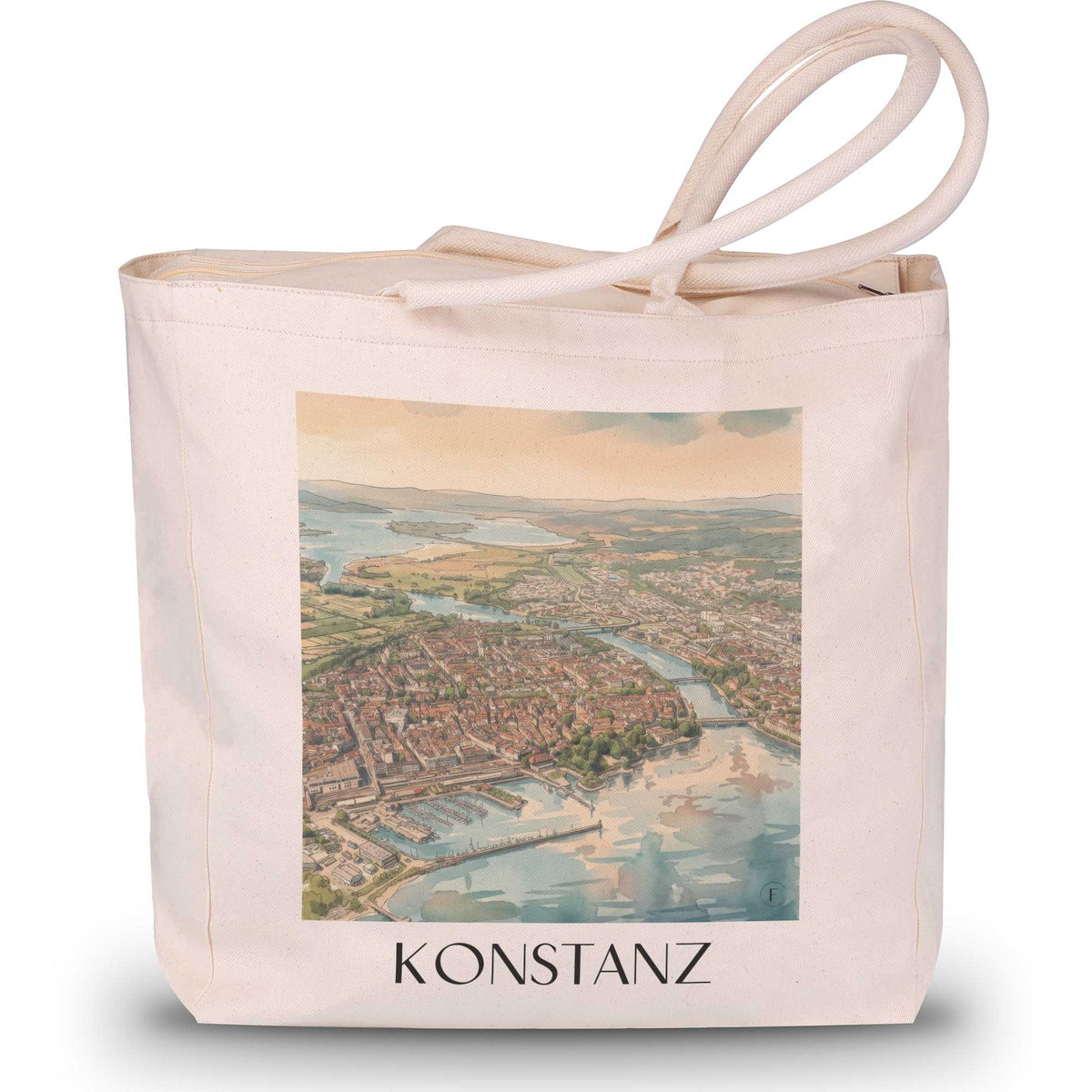 konstanz-bodensee-deutschland-einkaufstasche-aquarell