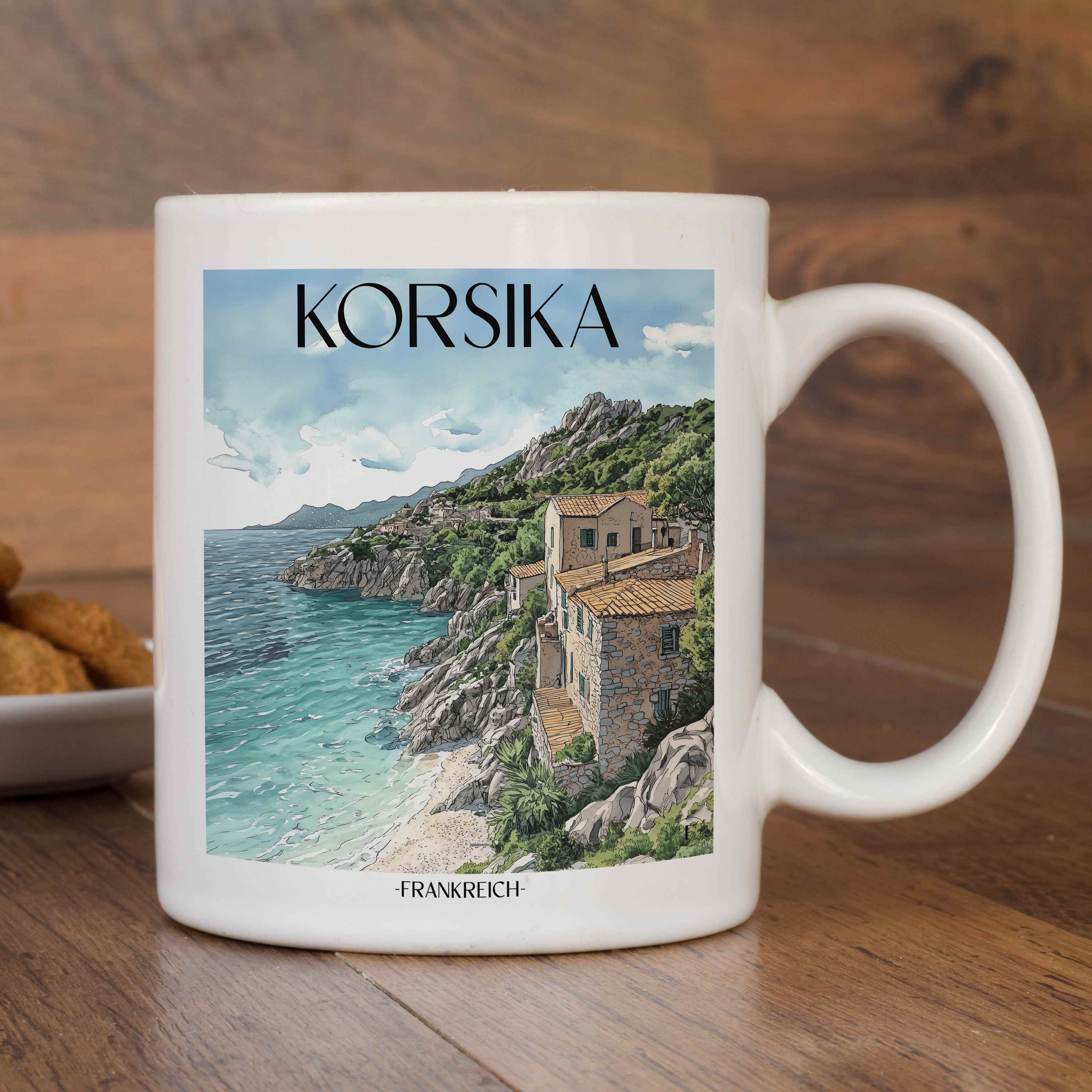 korsika-frankreich-einkaufstasche-aquarell