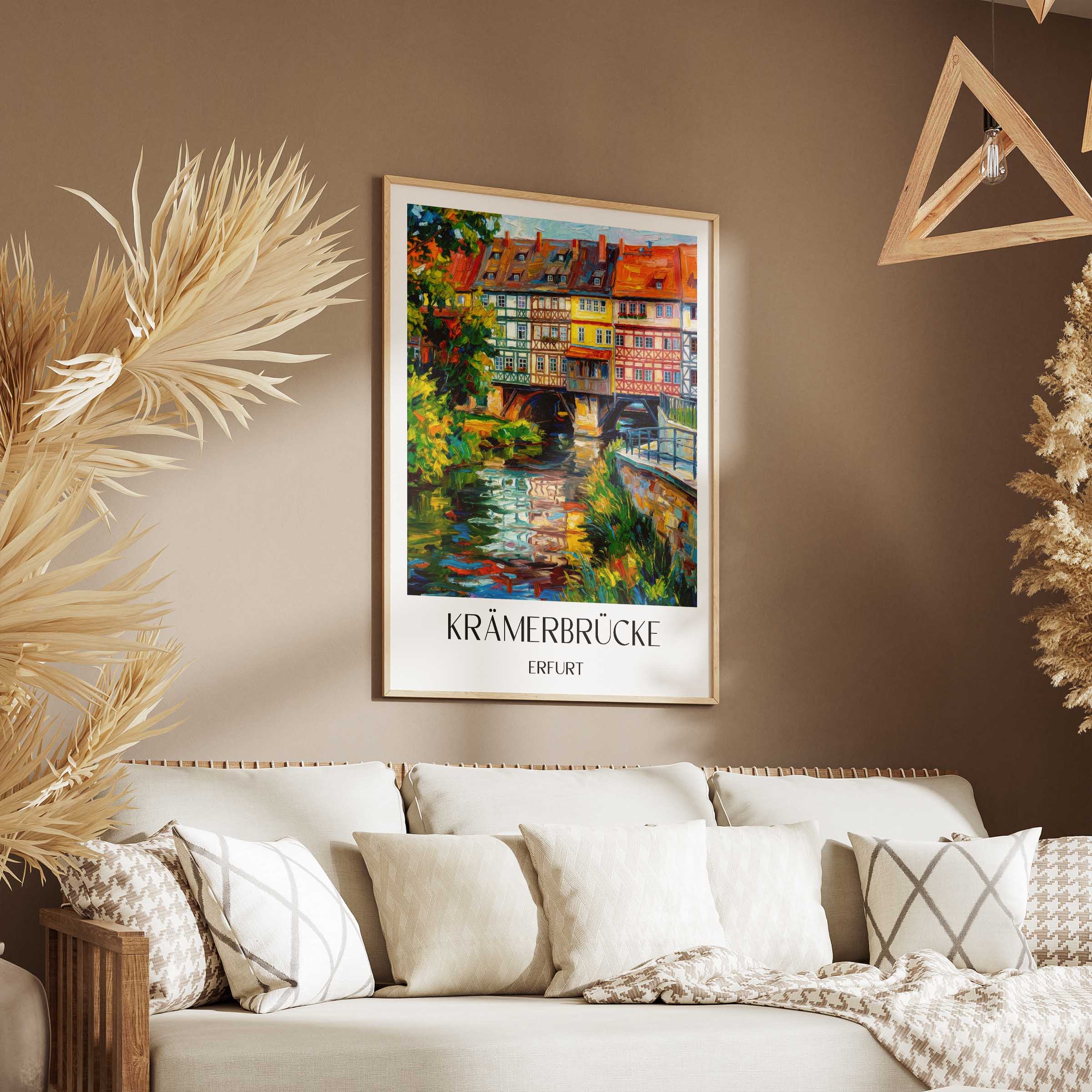 krämerbrücke-erfurt-deutschland-poster-oil-painting-oelgemaelde