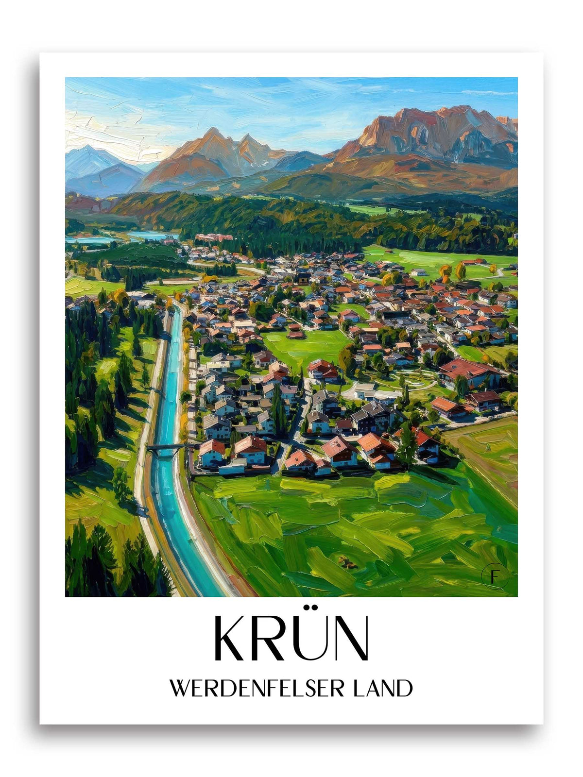 krün-werdenfelser-land-deutschland-poster-oil-painting-oelgemaelde