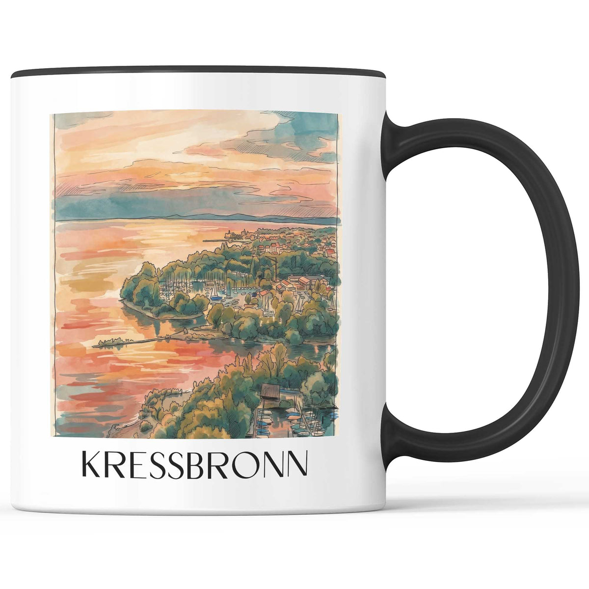 kressbronn-bodensee-deutschland-kaffeebecher-aquarell