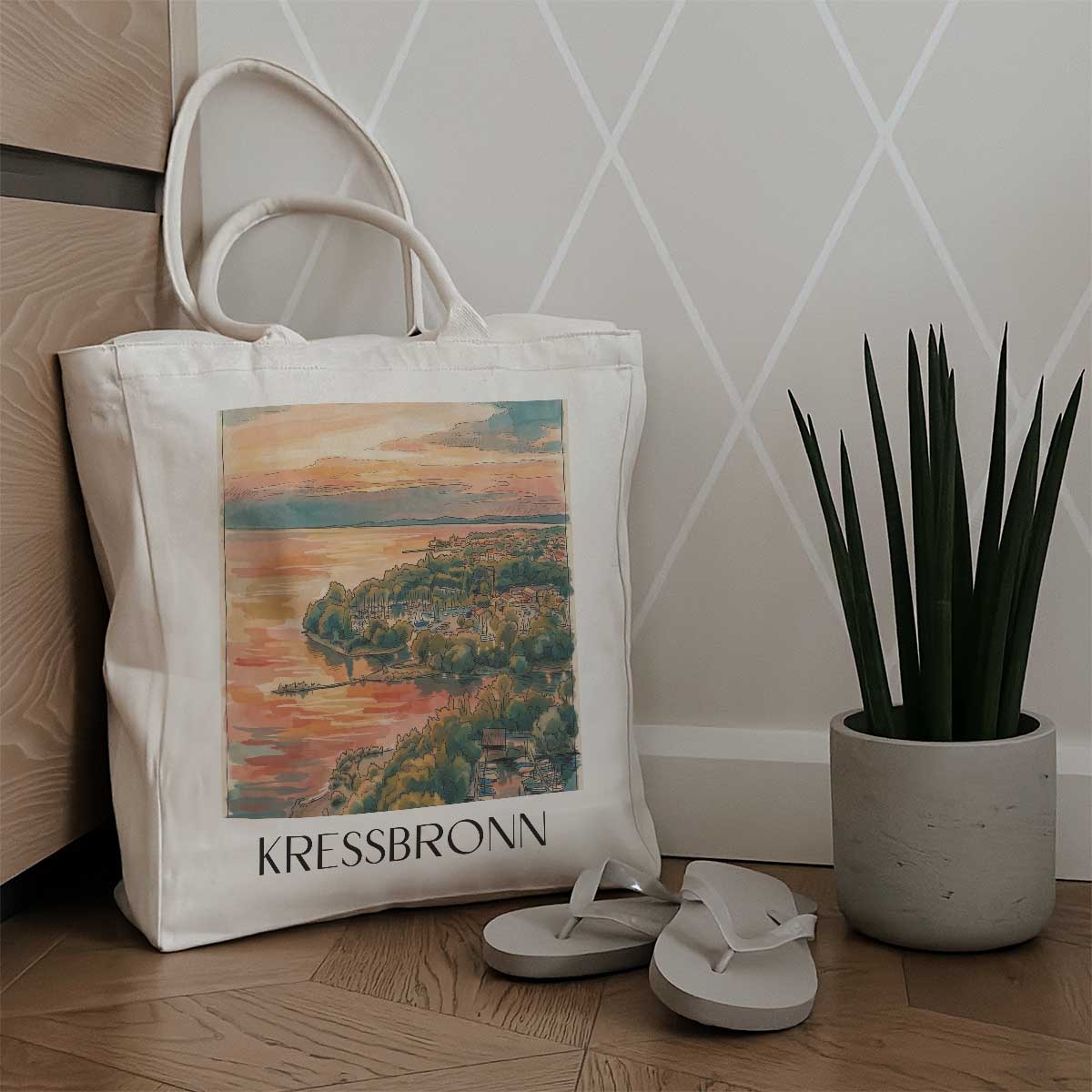 kressbronn-bodensee-deutschland-einkaufstasche-aquarell