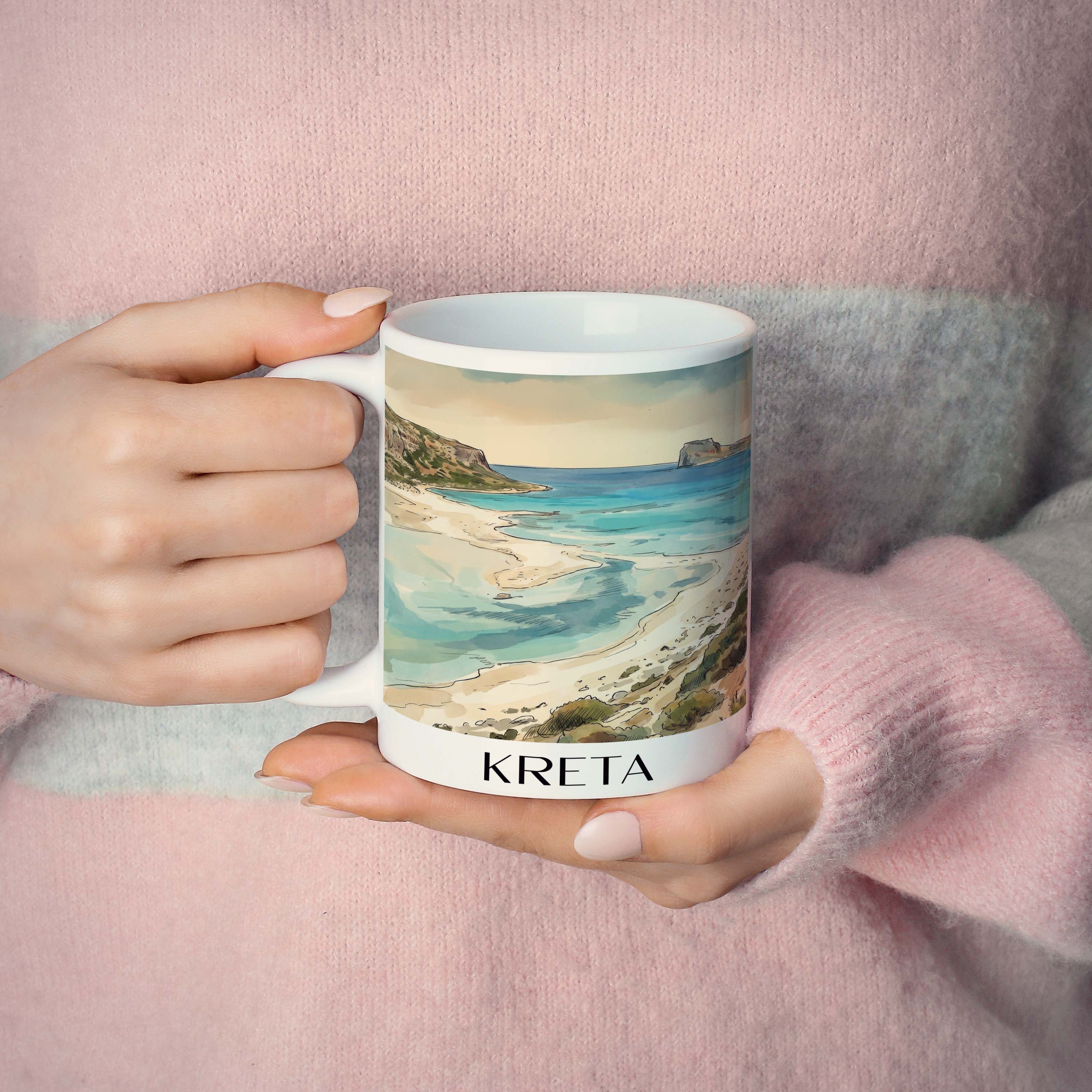 kreta-griechenland-kaffeebecher-aquarell