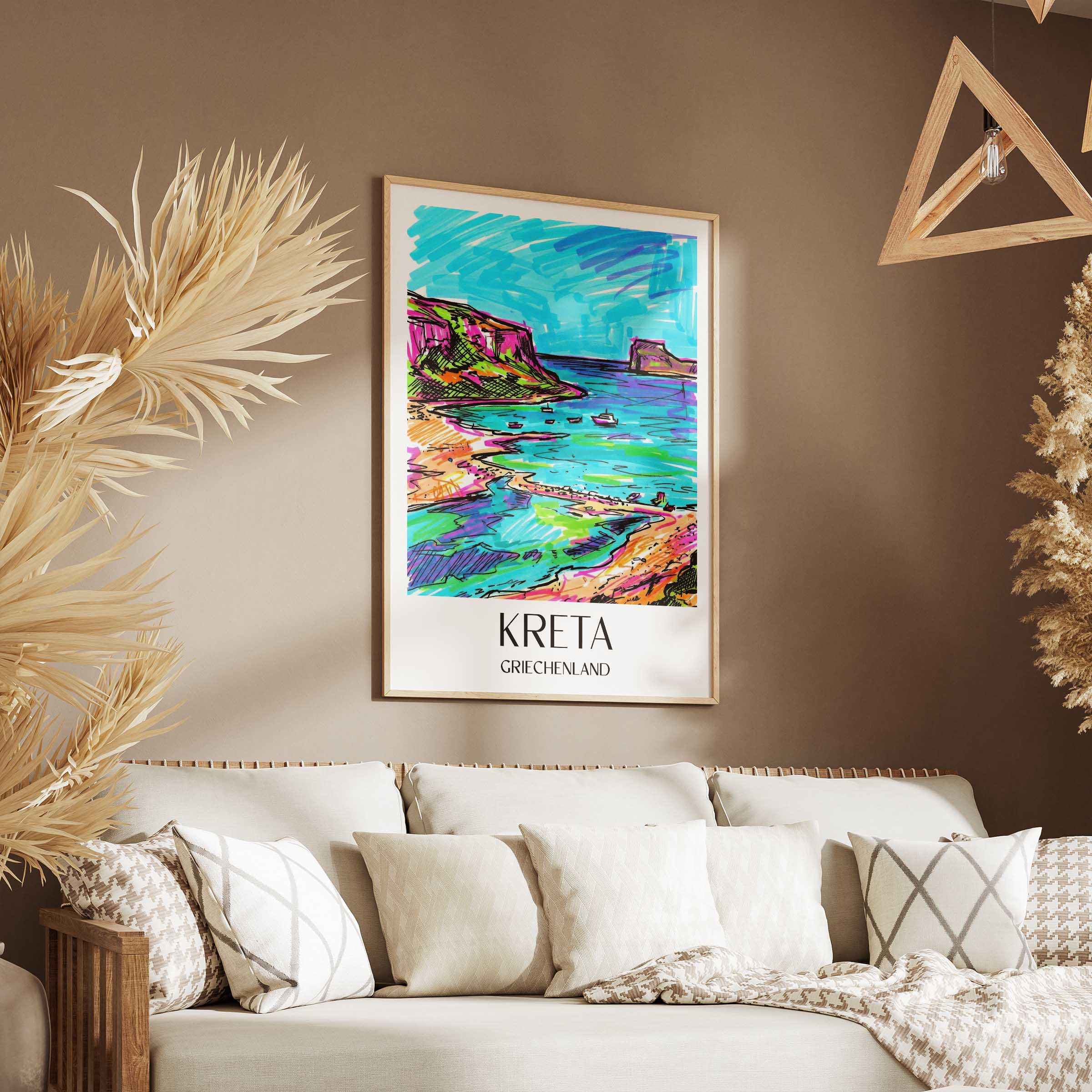 kreta-griechenland-poster-graffiti