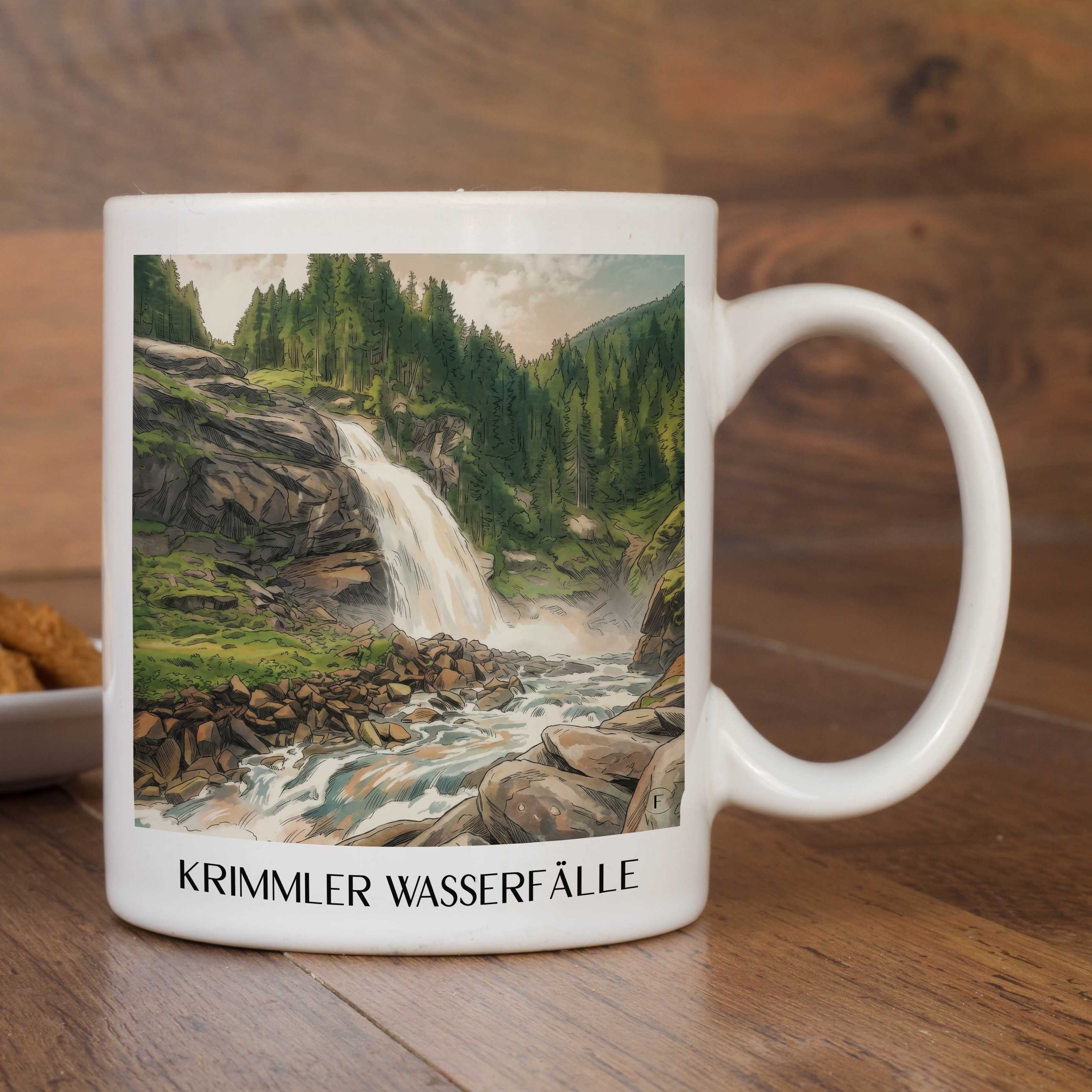 krimmler-wasserfälle-österreich-österreich-kaffeebecher-aquarell