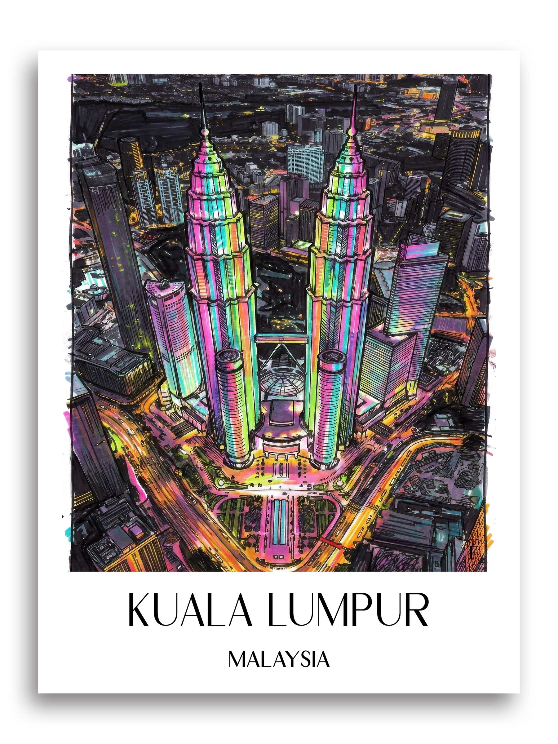 kuala-lumpur-malaysia-poster-graffiti