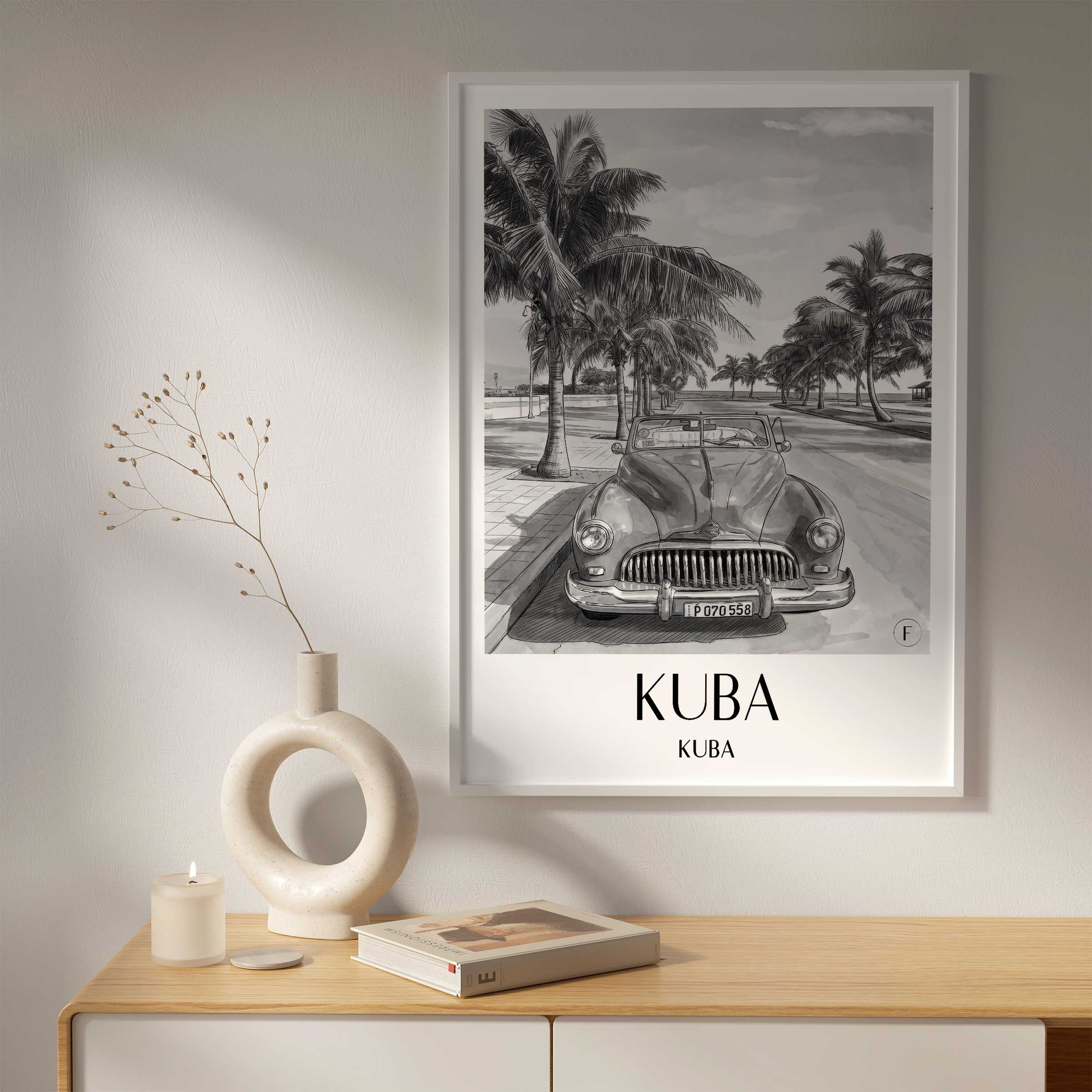 kuba-kuba-poster-aquarell-schwarz-weiss