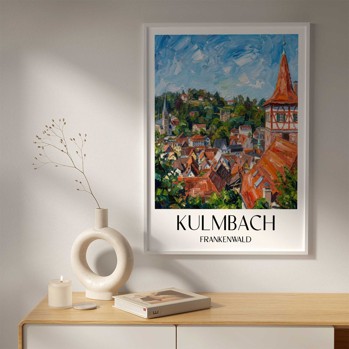 kulmbach-frankenwald-deutschland-poster-oil-painting-oelgemaelde