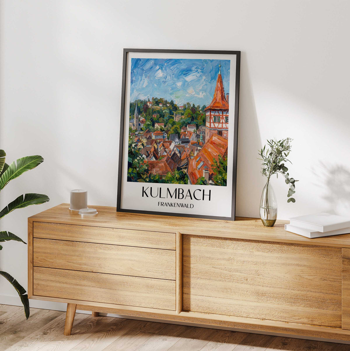 kulmbach-frankenwald-deutschland-poster-oil-painting-oelgemaelde