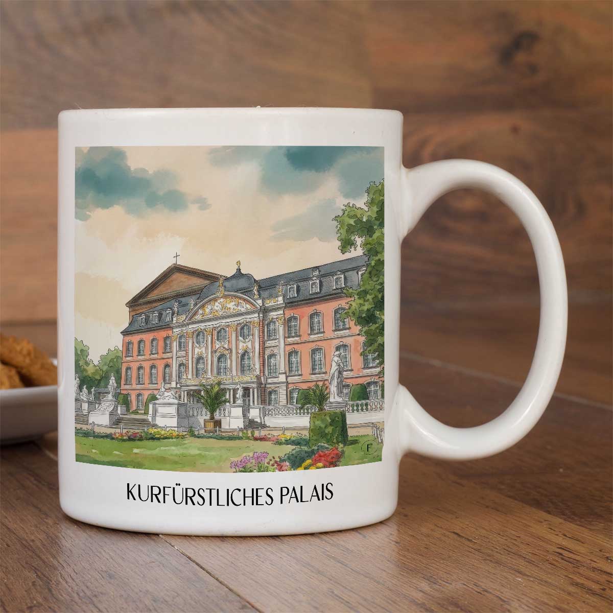 kurfürstliches-palais-trier-deutschland-kaffeebecher-aquarell
