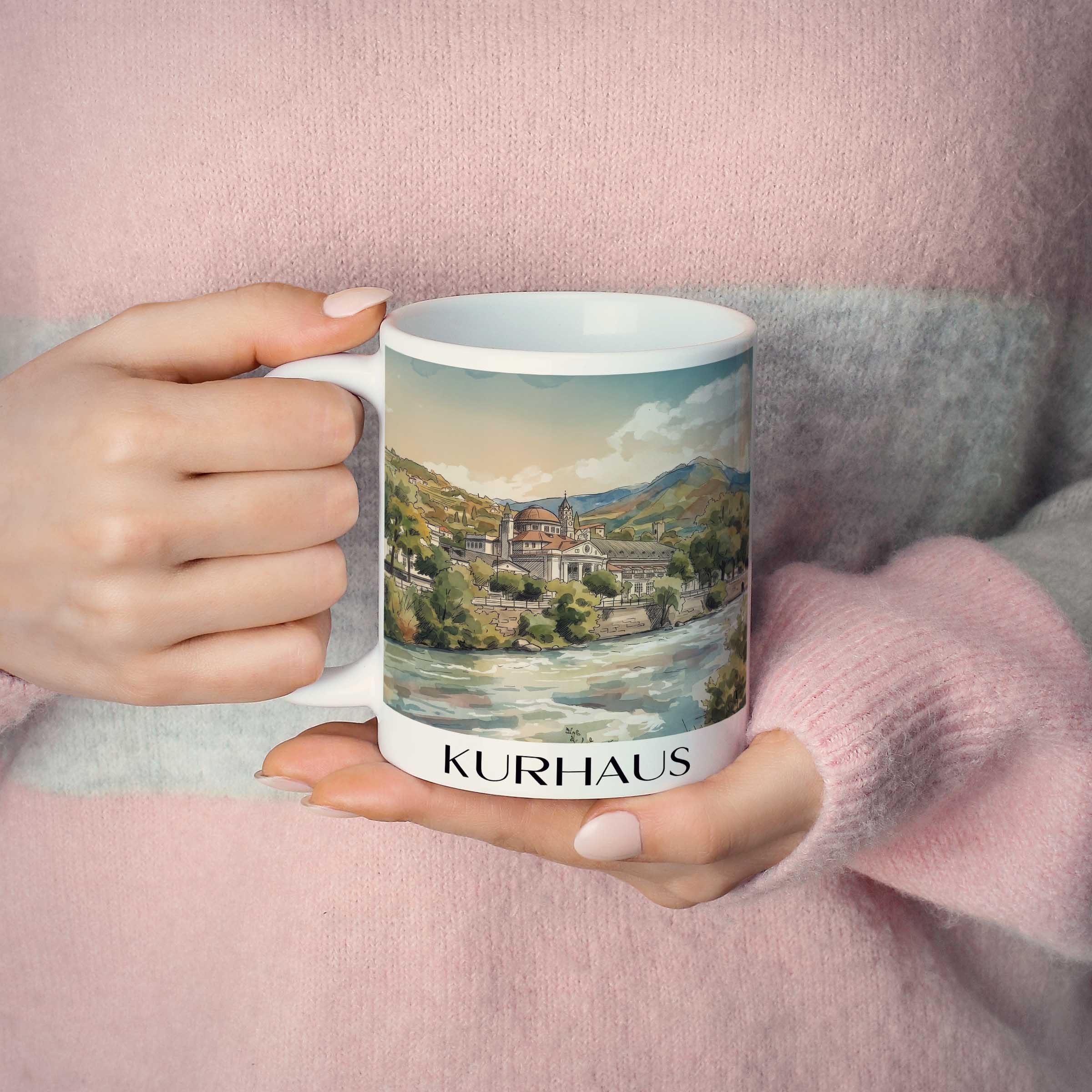 kurhaus--meran-italien-kaffeebecher-aquarell