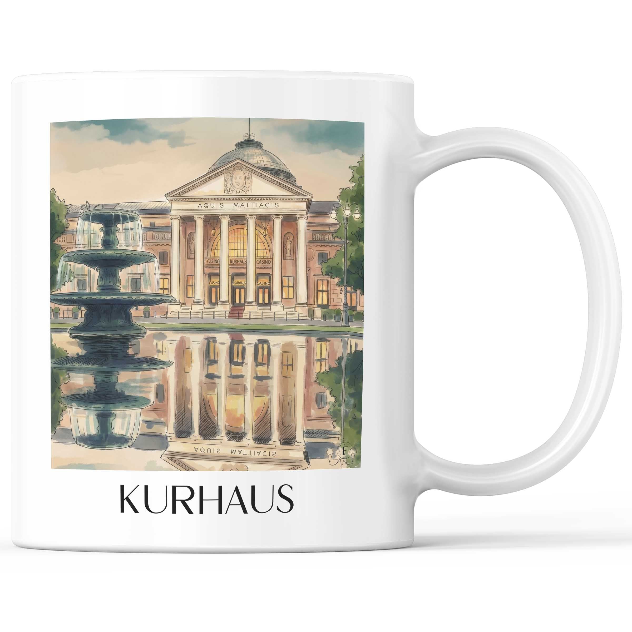 kurhaus-wiesbaden-deutschland-kaffeebecher-aquarell