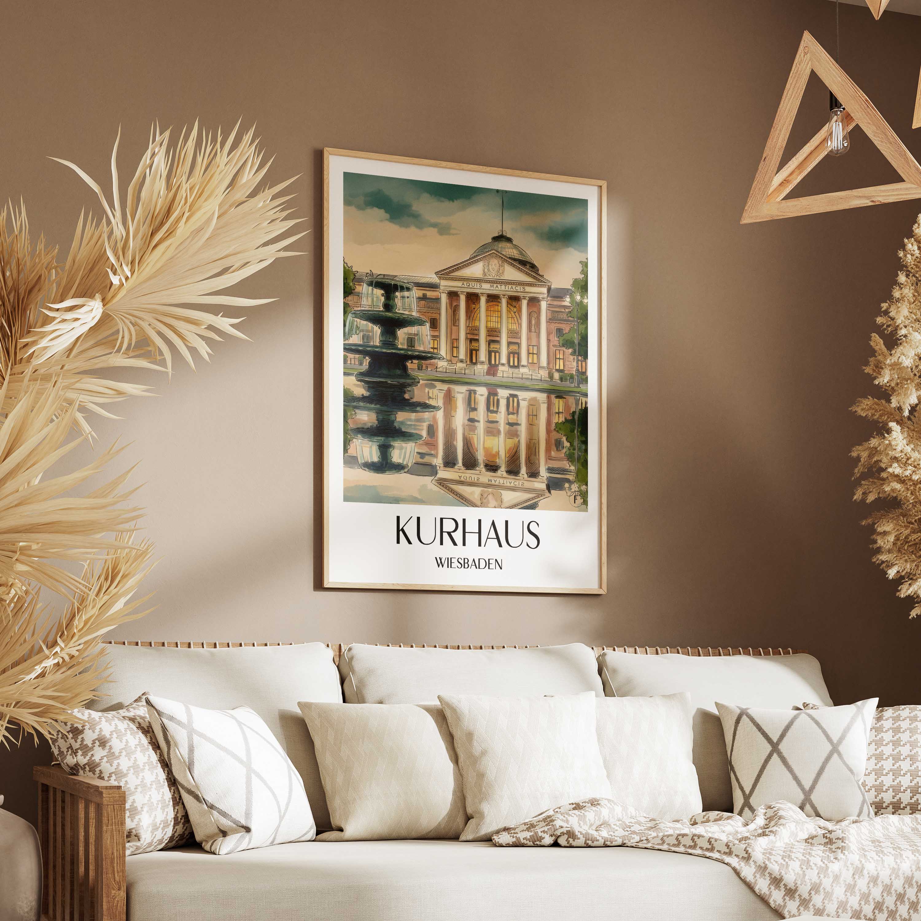 kurhaus-wiesbaden-deutschland-poster-aquarell