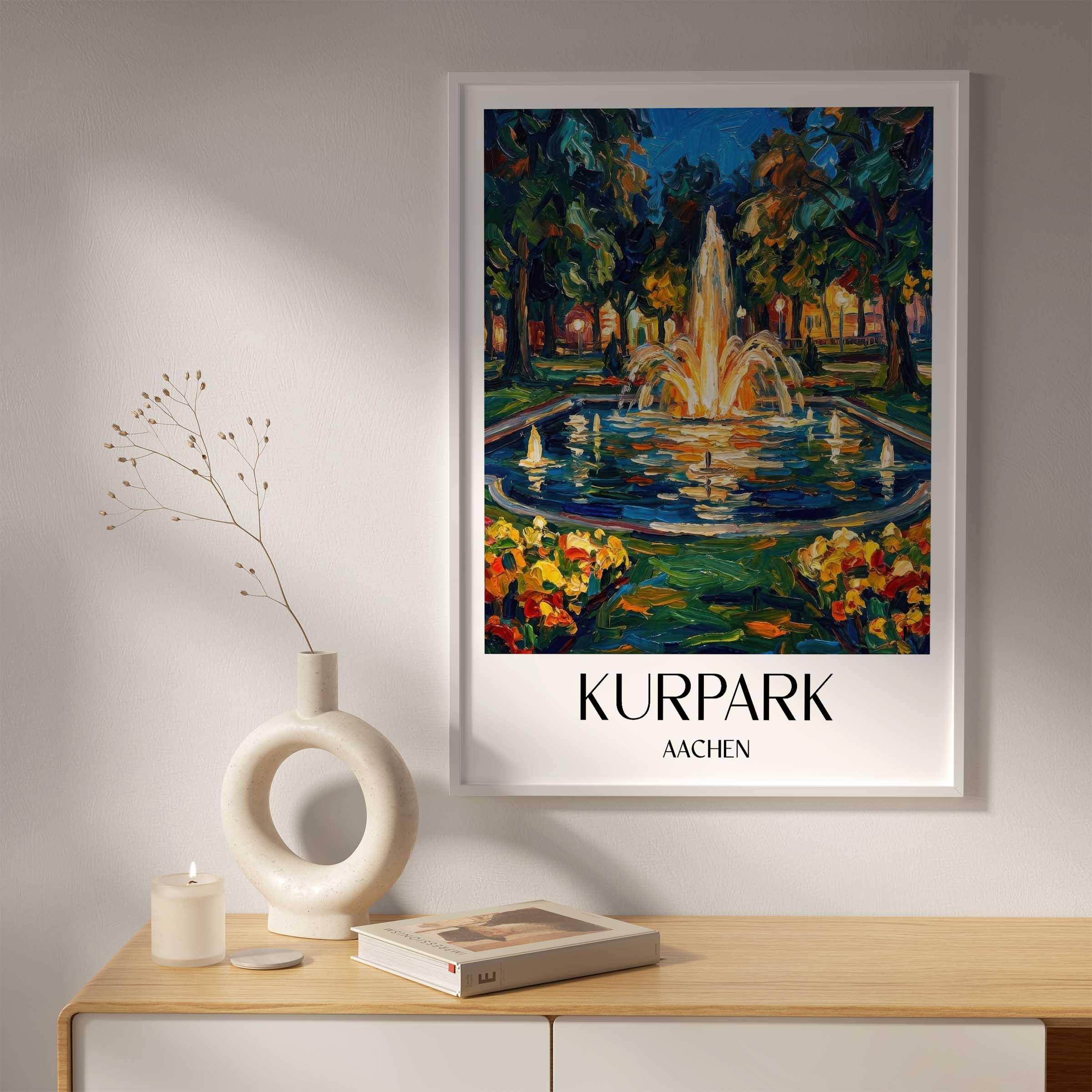 kurpark-aachen-deutschland-poster-oil-painting-oelgemaelde
