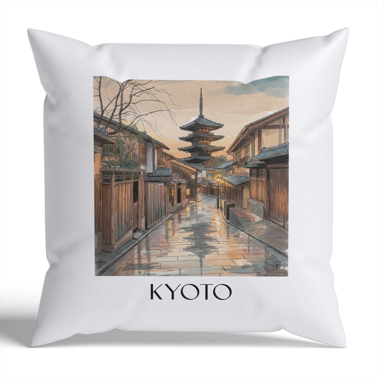 kyoto-japan-japan-kissenbezug-aquarell