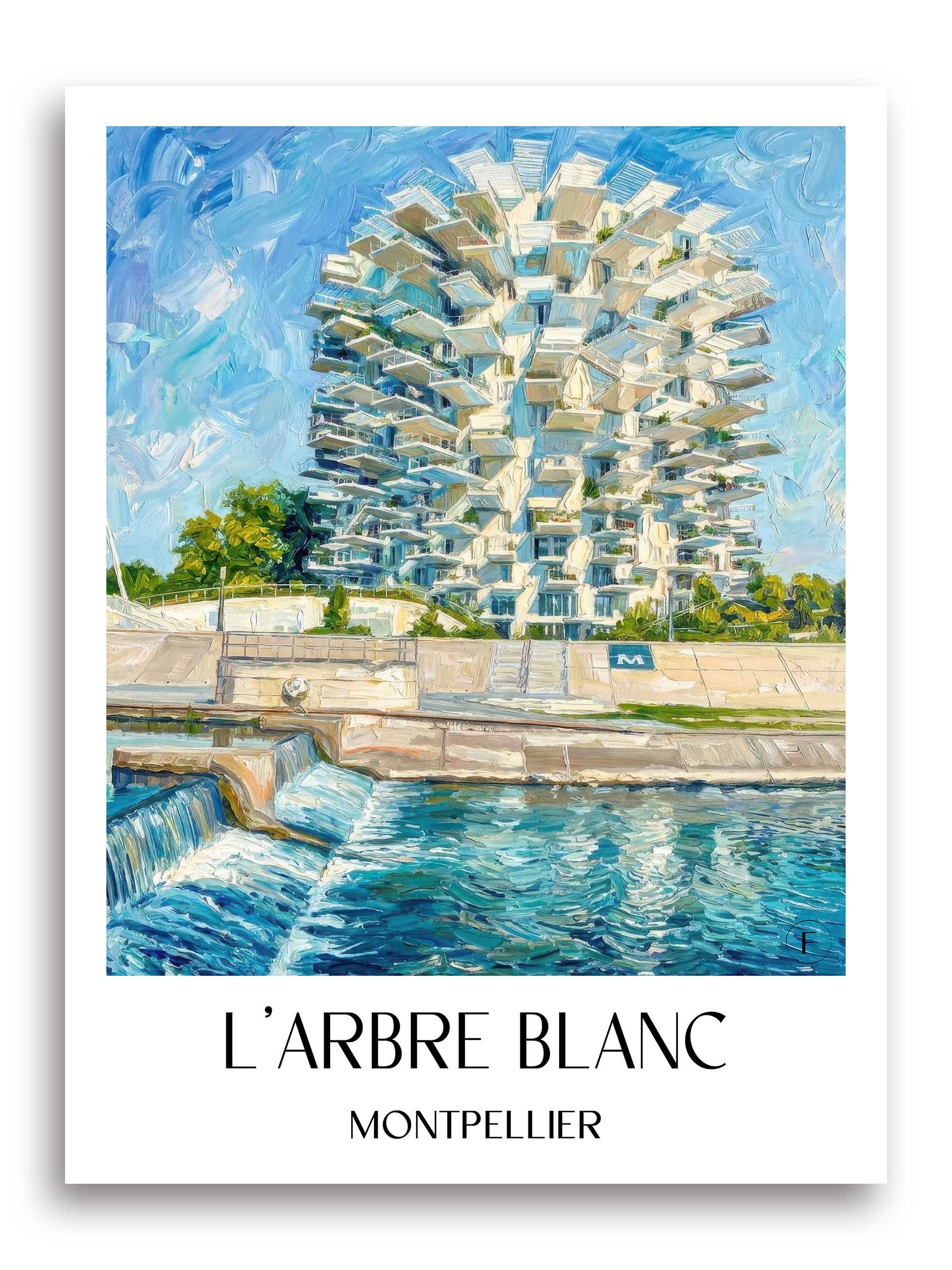 l'arbre-blanc-montpellier-frankreich-poster-oil-painting-oelgemaelde
