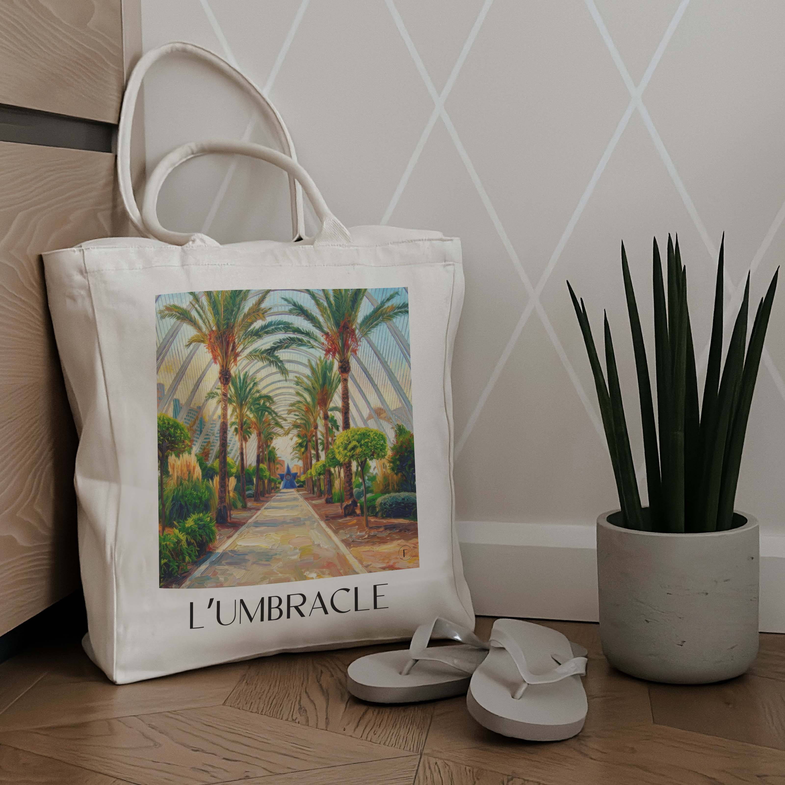 l’umbracle-valencia-spanien-einkaufstasche-oil-painting-oelgemaelde