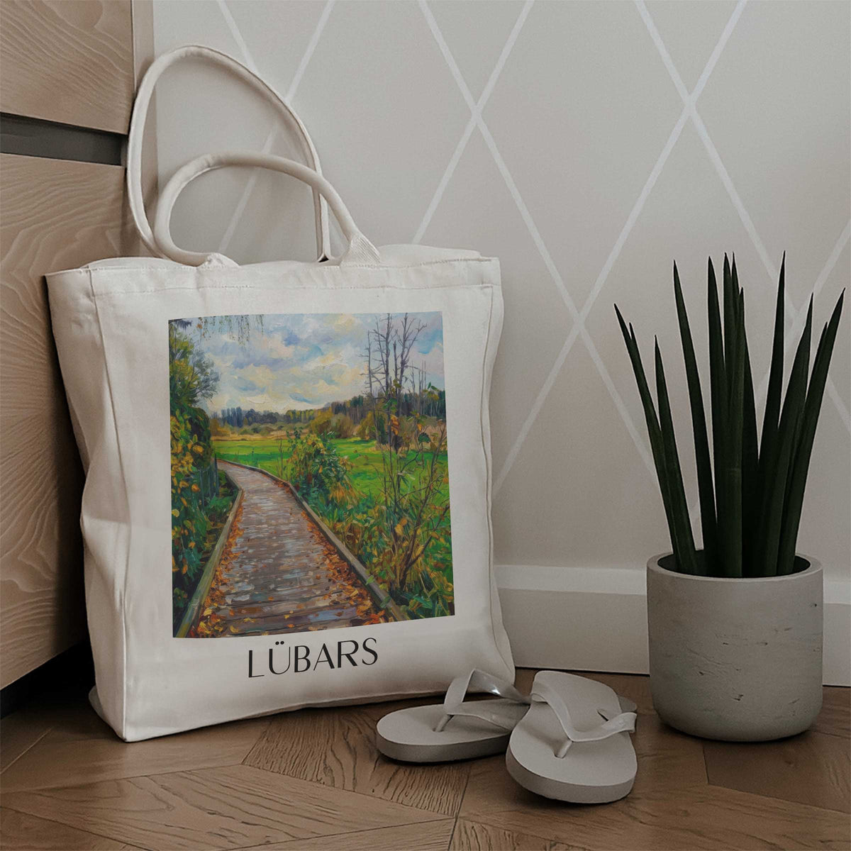 lübars-berlin-deutschland-einkaufstasche-oil-painting-oelgemaelde