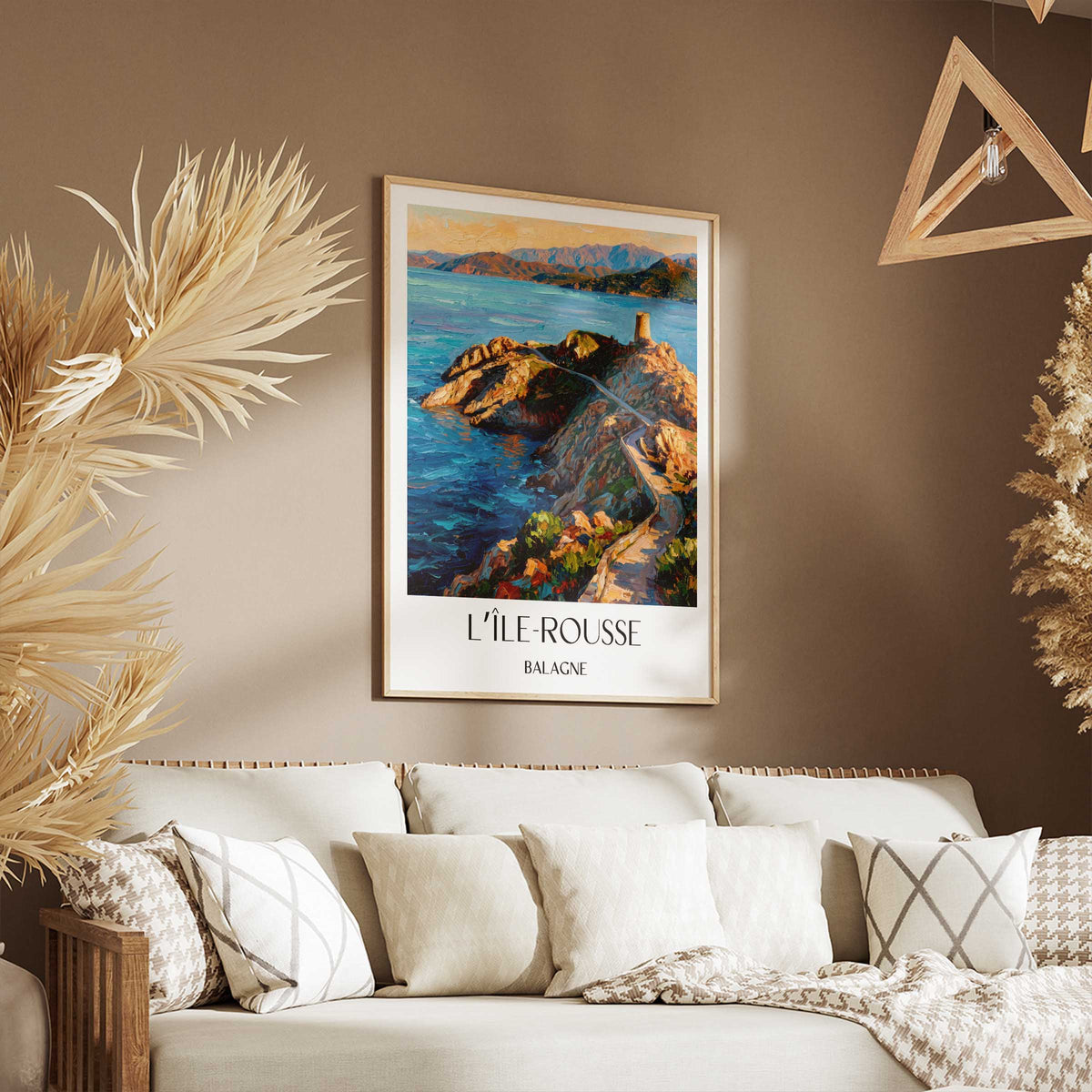 l’île-rousse-balagne-frankreich-poster-oil-painting-oelgemaelde