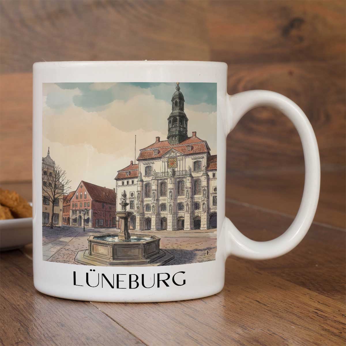lüneburg-niedersachsen-deutschland-kaffeebecher-aquarell
