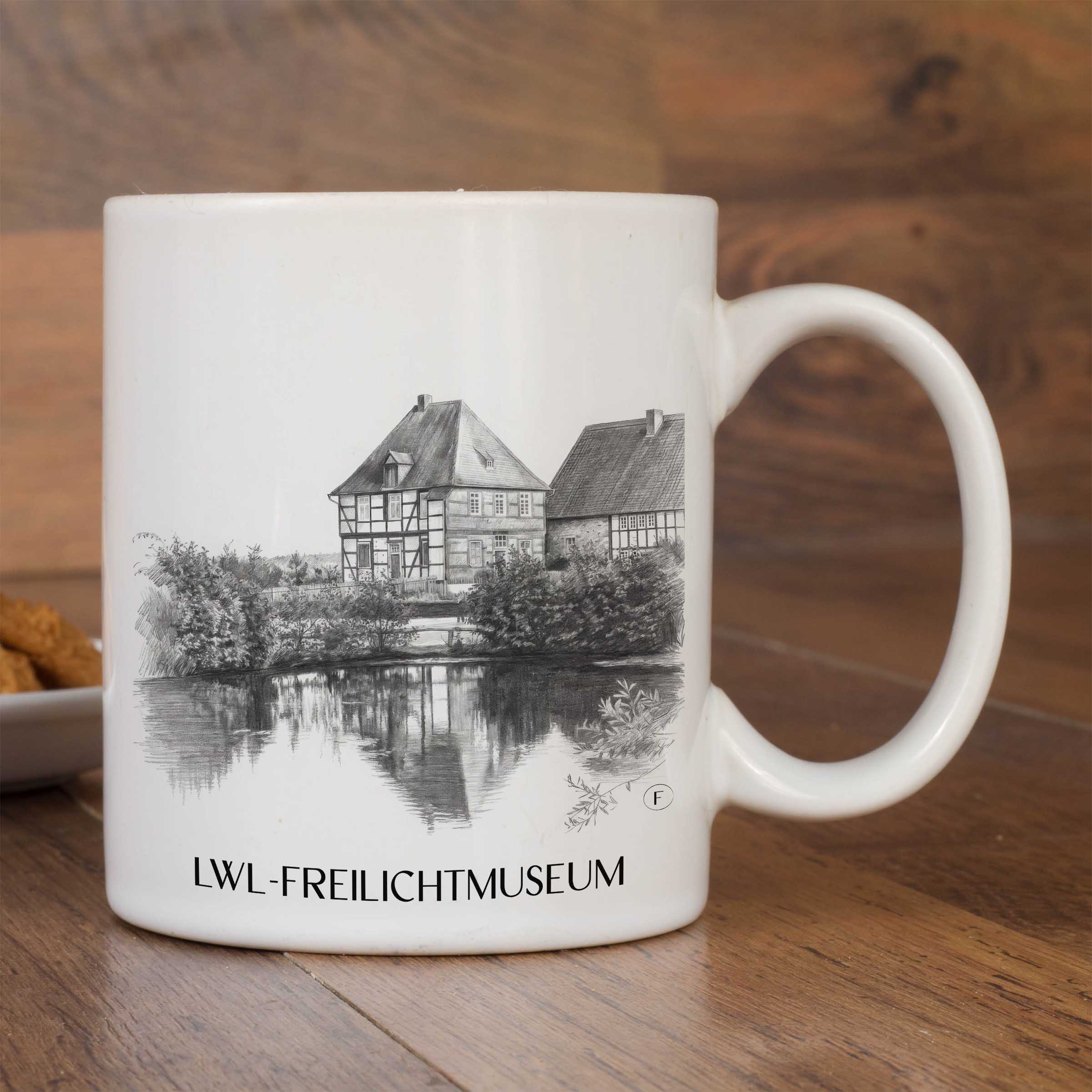 lwl-freilichtmuseum-detmold-deutschland-kaffeebecher-bleistift-zeichnung-drawing