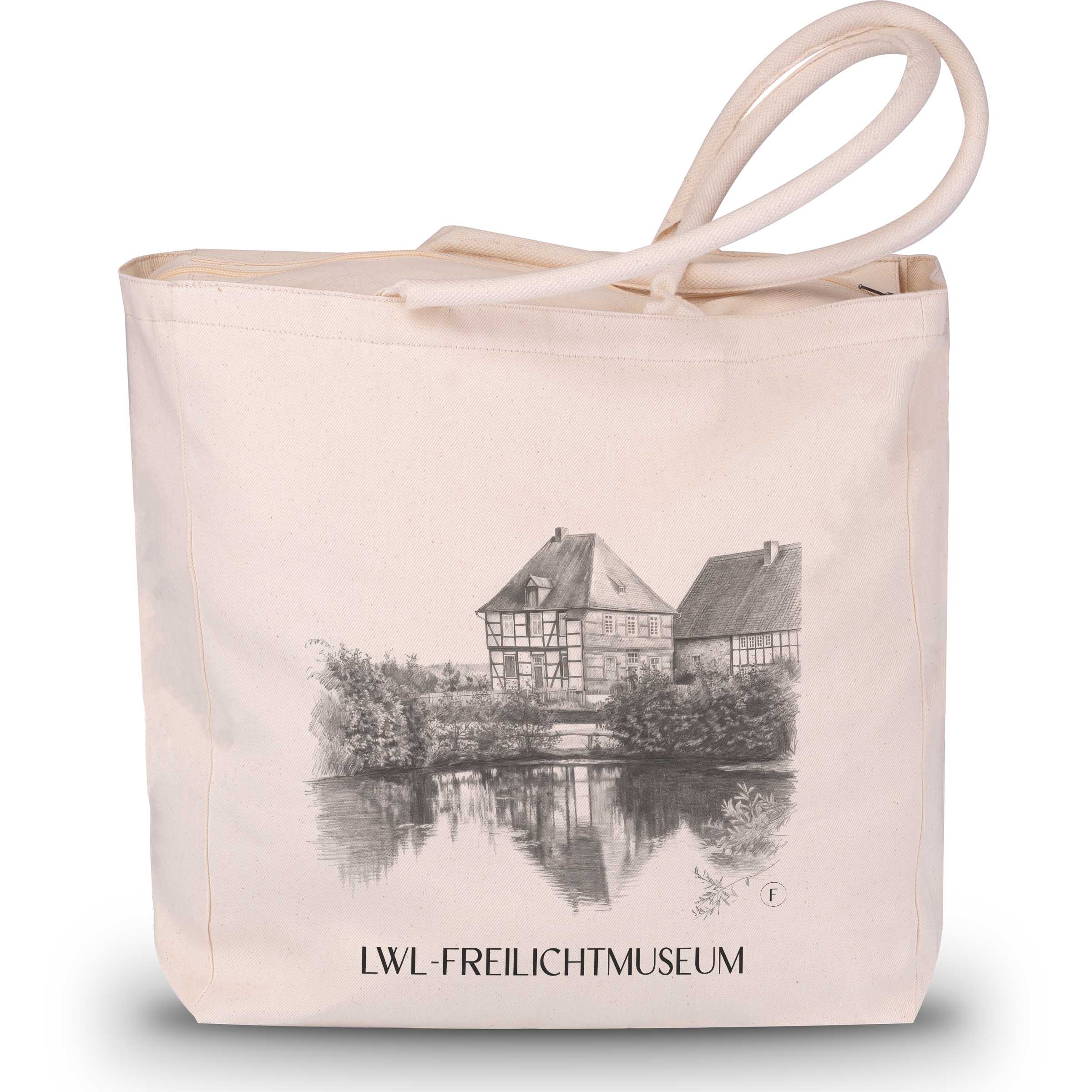 lwl-freilichtmuseum-detmold-deutschland-einkaufstasche-bleistift-zeichnung-drawing