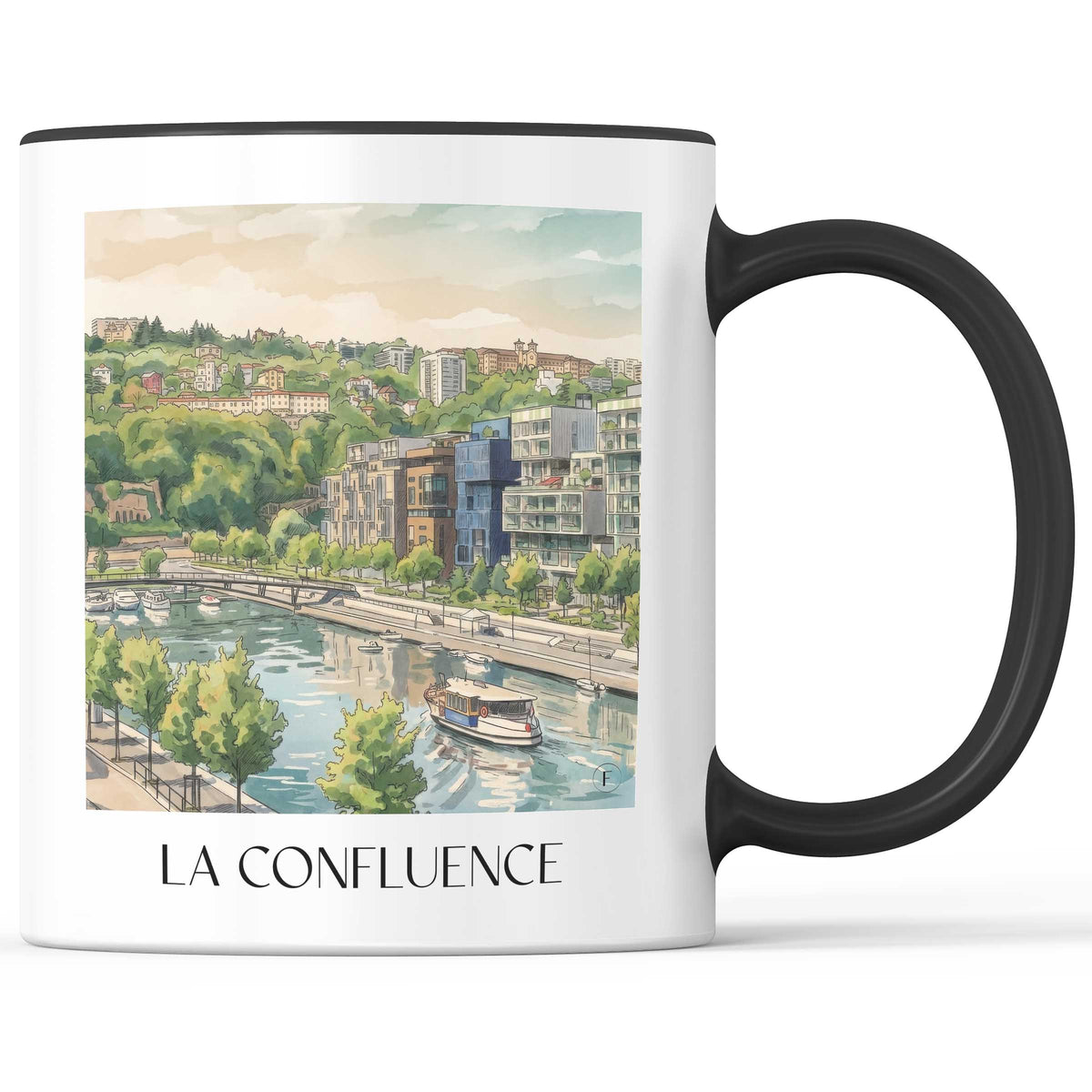la-confluence-lyon-frankreich-kaffeebecher-aquarell