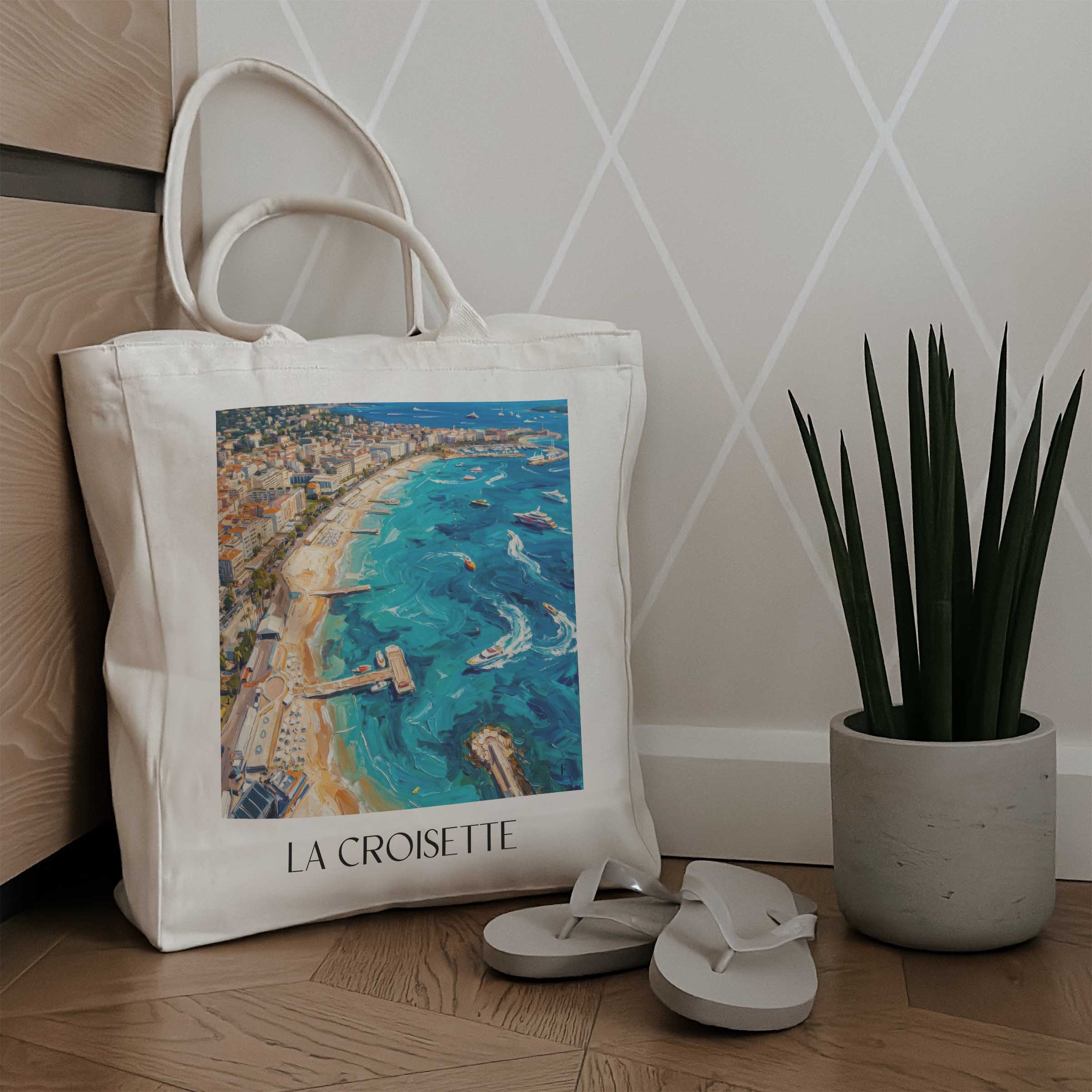 la-croisette--cannes-frankreich-einkaufstasche-oil-painting-oelgemaelde