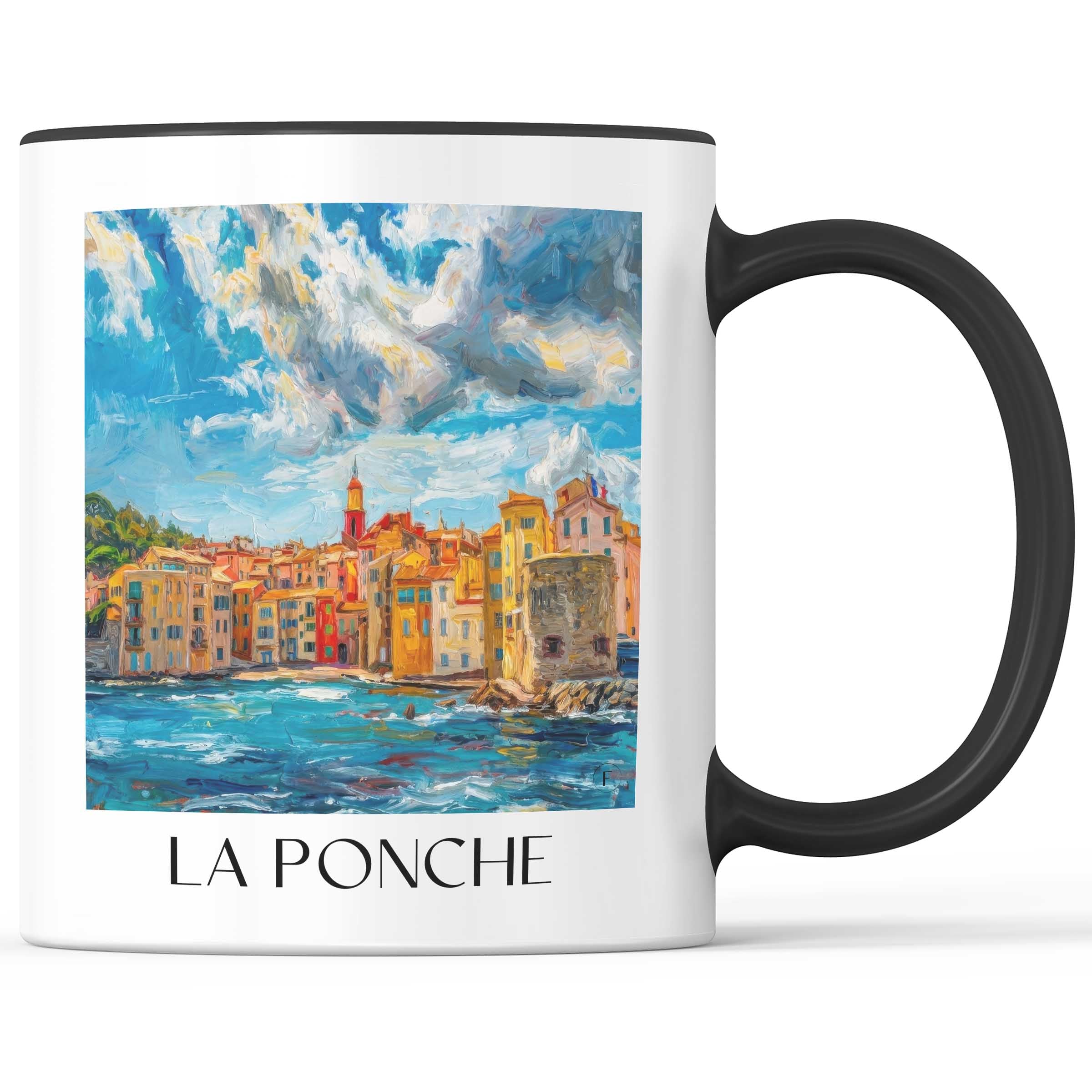 la-ponche-saint-tropez-frankreich-kaffeebecher-oil-painting-oelgemaelde
