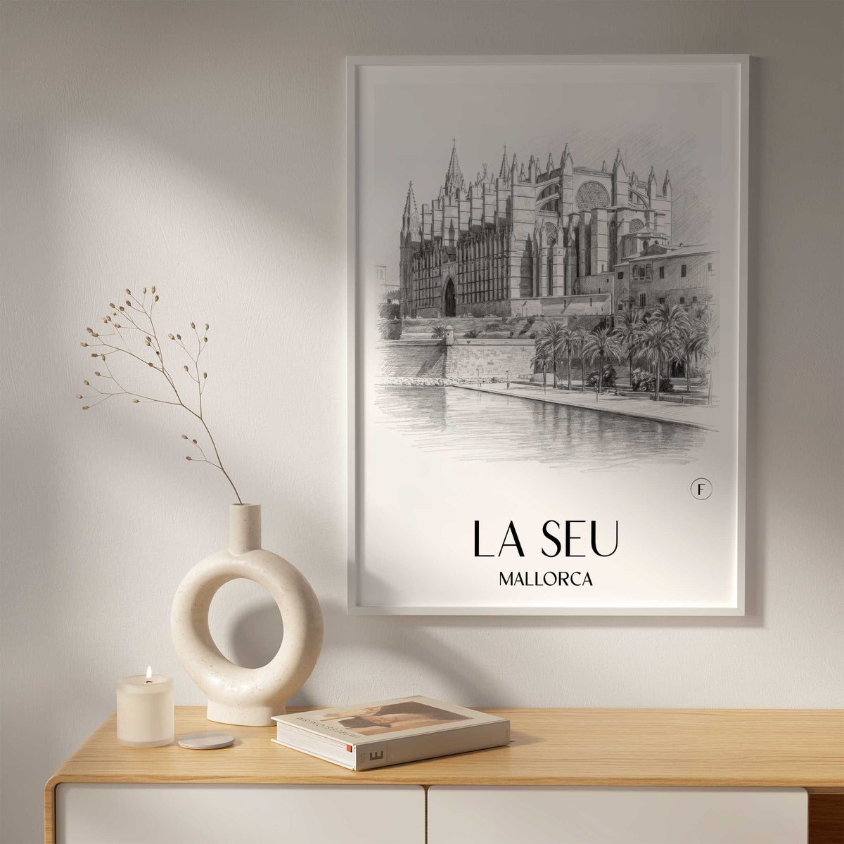 la-seu-mallorca-spanien-poster-bleistift-zeichnung-drawing
