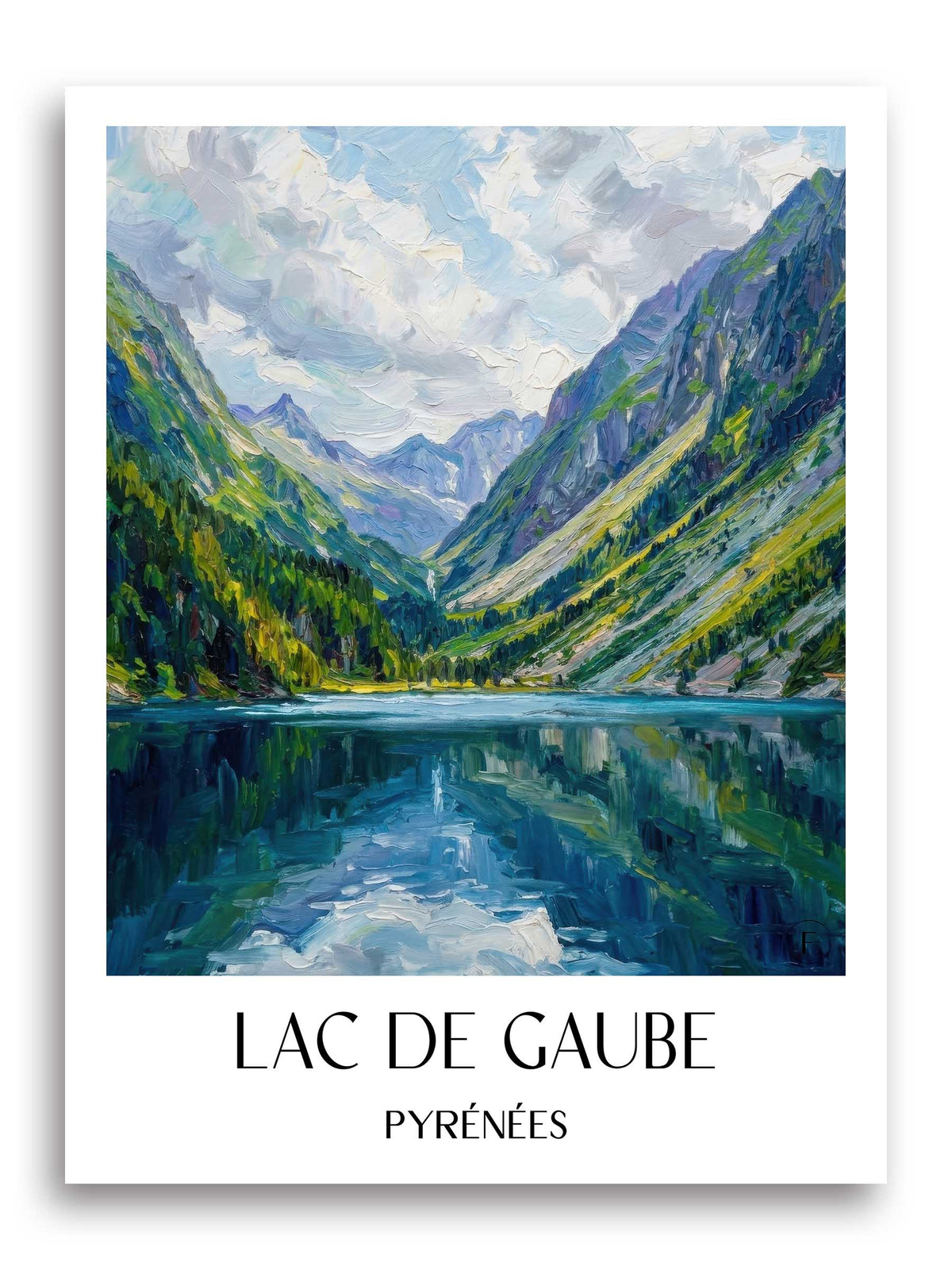 lac-de-gaube-pyrénées-frankreich-poster-oil-painting-oelgemaelde