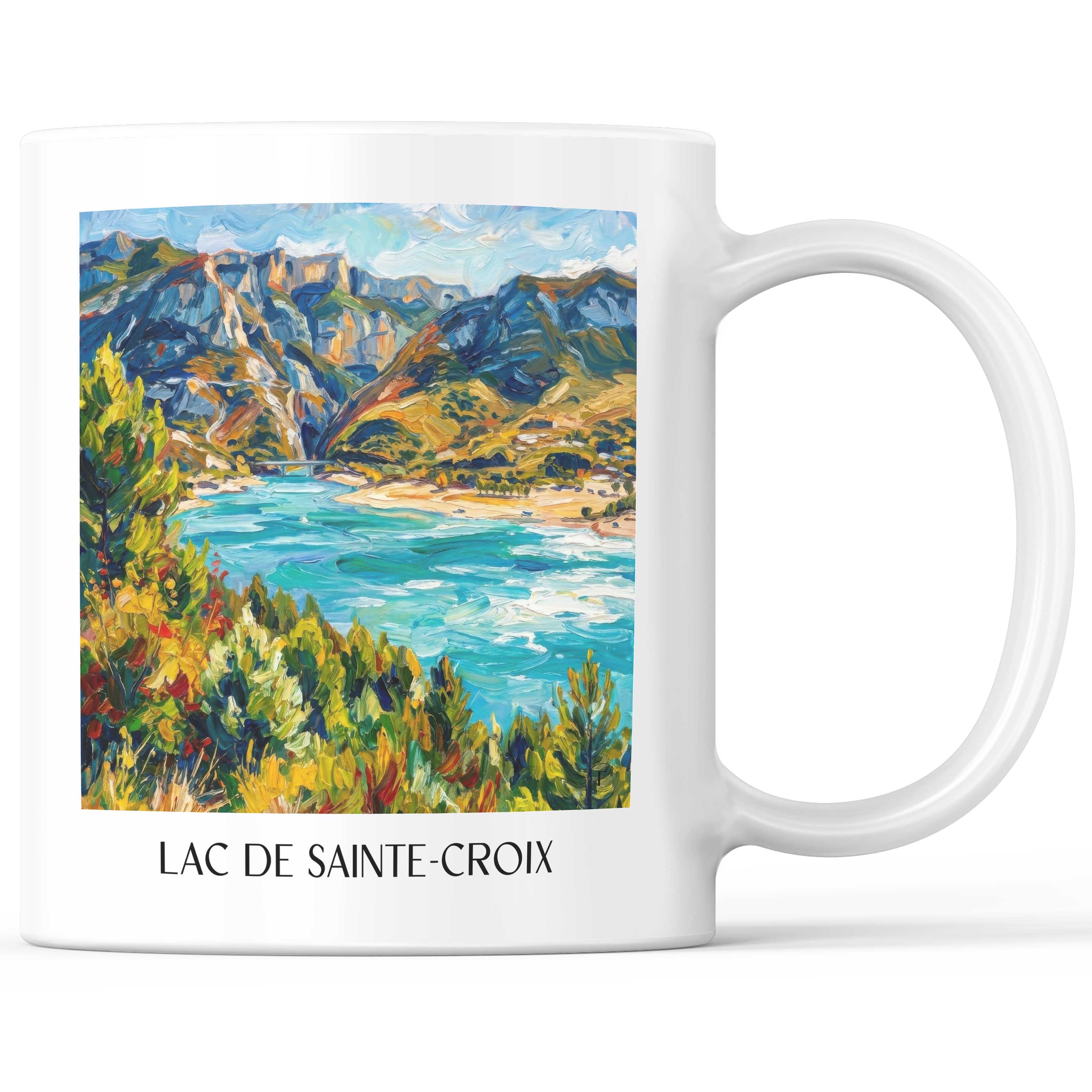 lac-de-sainte-croix-verdon-frankreich-kaffeebecher-oil-painting-oelgemaelde