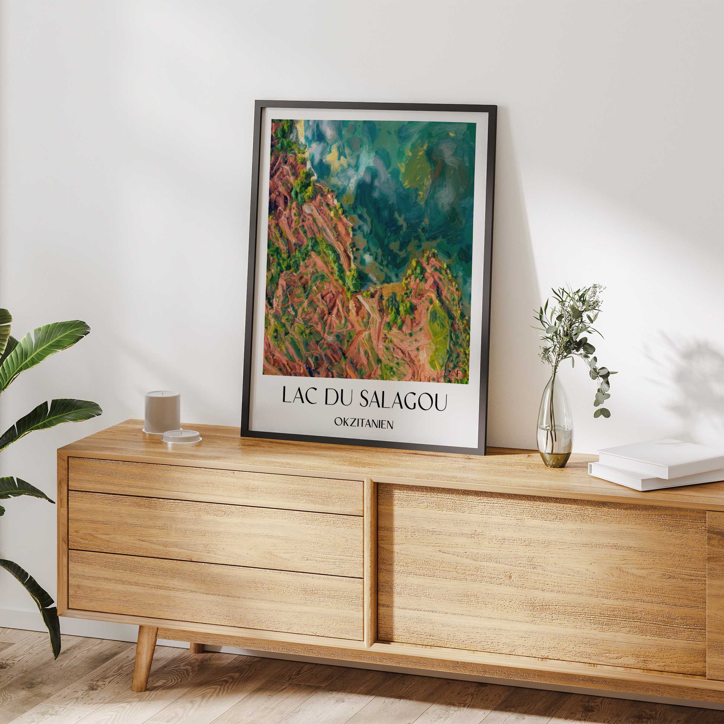 lac-du-salagou-okzitanien-frankreich-poster-oil-painting-oelgemaelde
